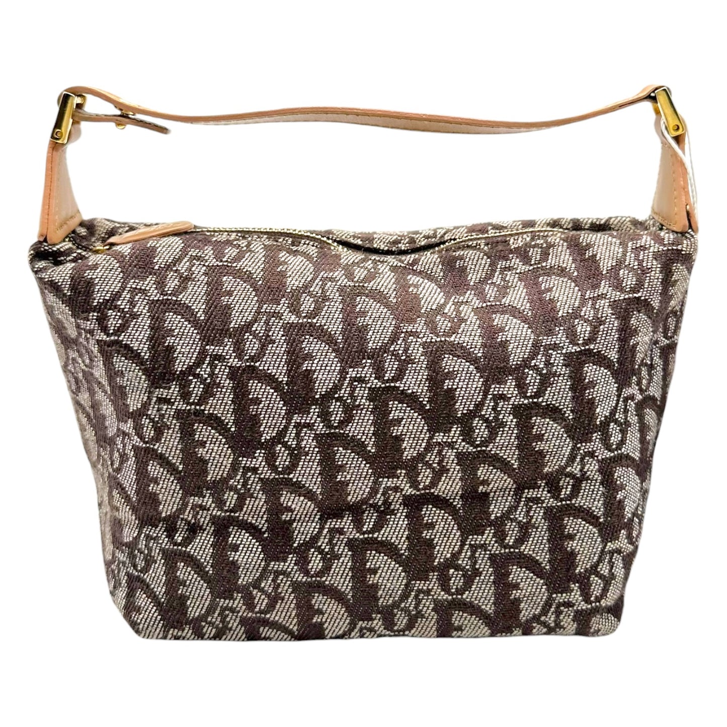 Christian Dior Pochette Bag Burgundy Trotter Monogram
