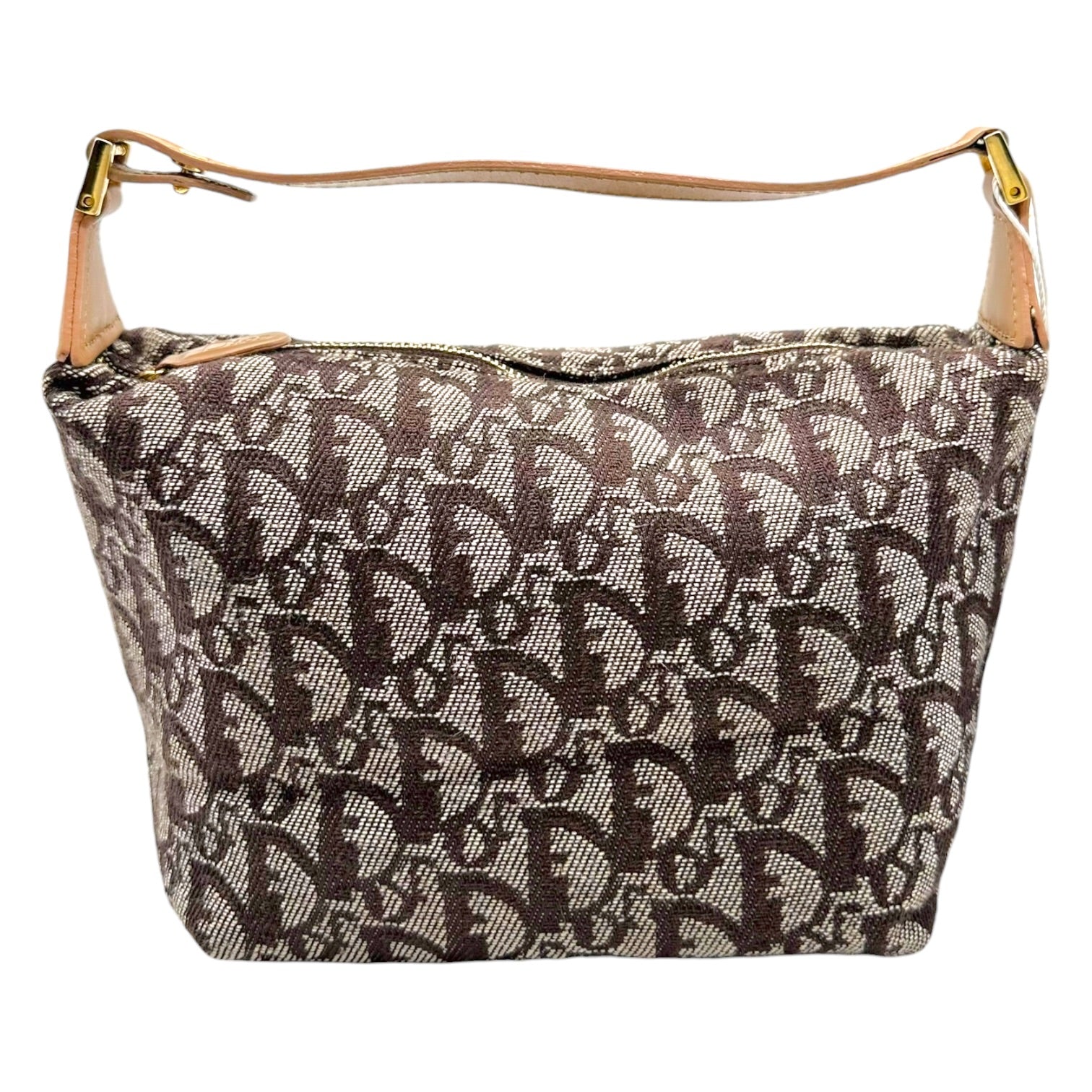 Christian Dior Pochette Bag Burgundy Trotter Monogram