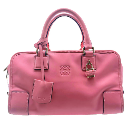 Loewe Pink Leather Amazona Bag