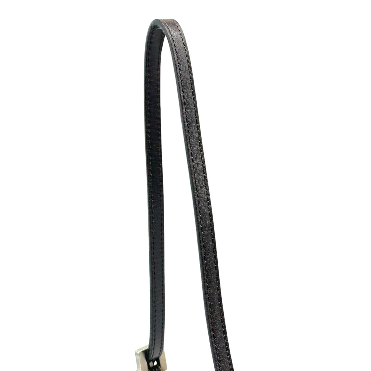 Fendi Small Bucket Shoulder Bag Brown Zucca Monogram