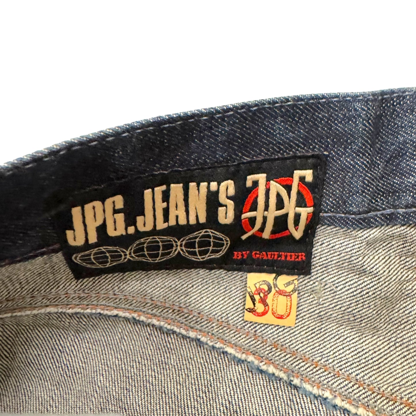 Jean Paul Gaultier Jean's Exposed Zipper Straight Leg Jeans - Outfit Repeater