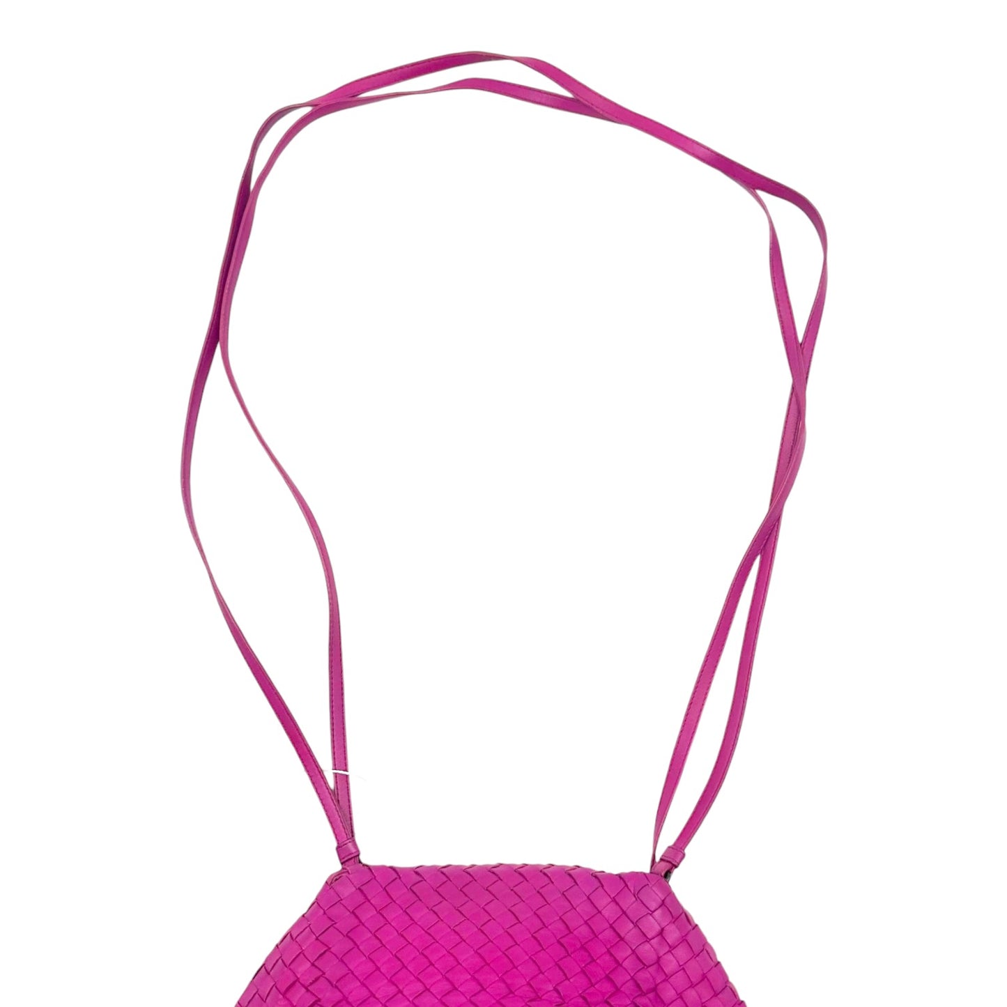 Bottega Veneta Purple Intrecciato Leather Shoulder Bag