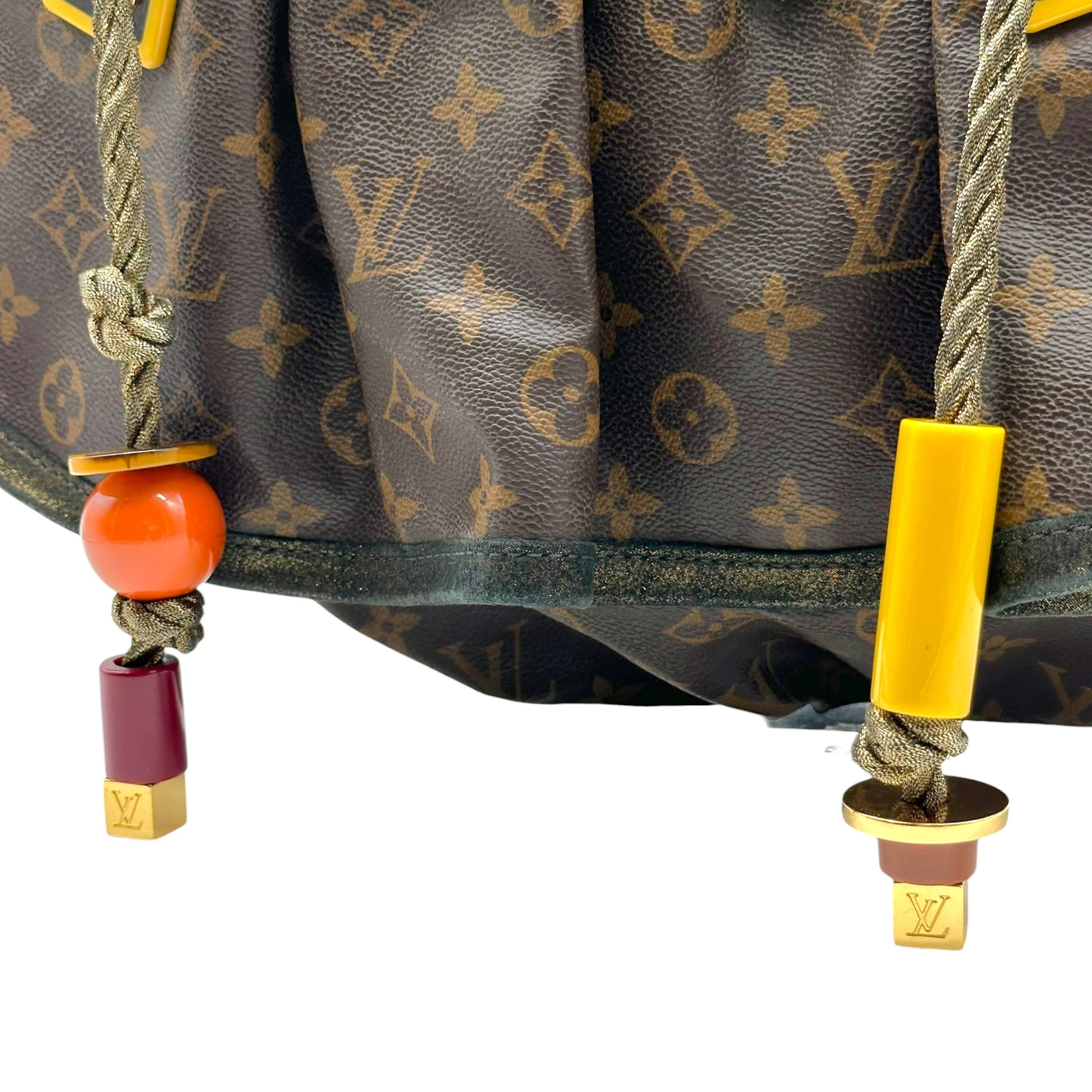 Louis Vuitton Beaded Monogram Hobo Bag
