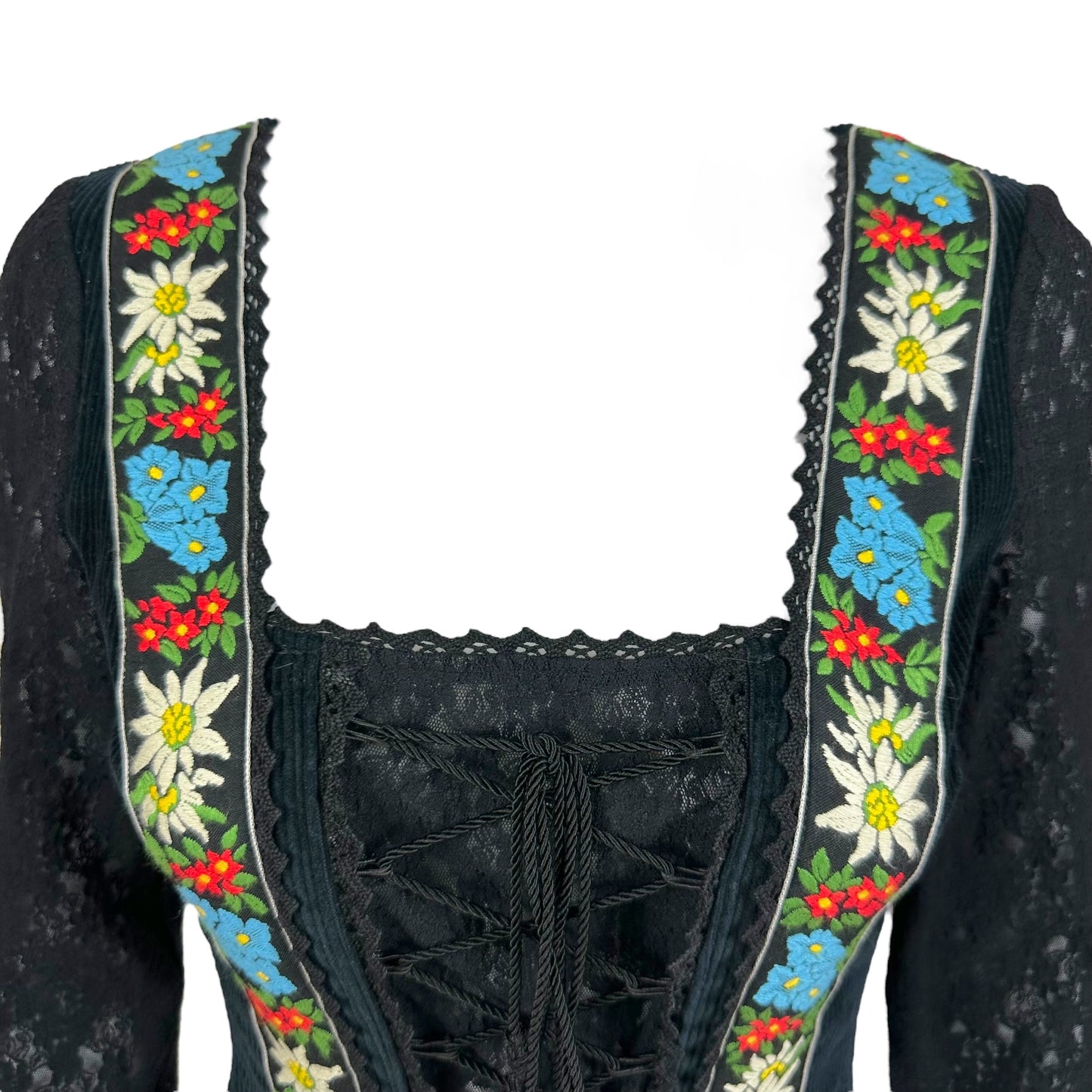 D&G Dolce & Gabbana F/W 2002 Drindl Corset Top