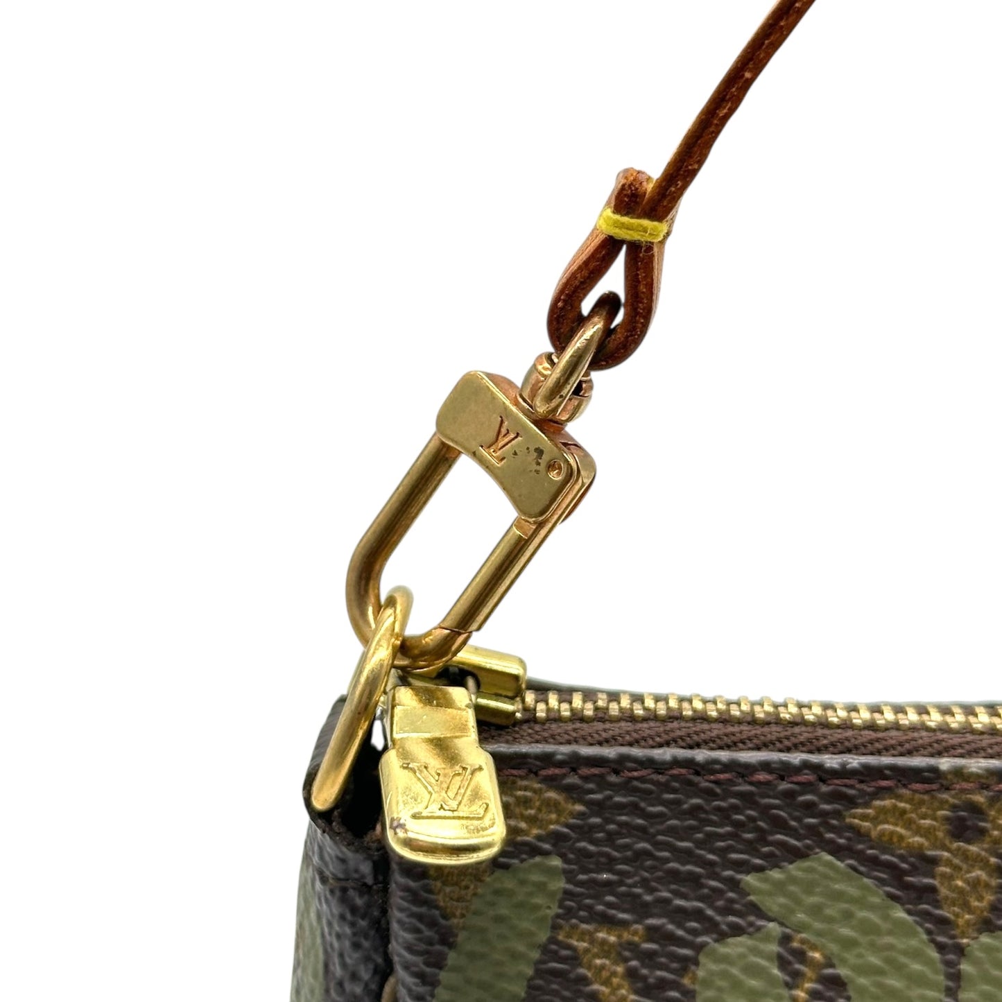 Louis Vuitton Stephen Sprouse Green Grafitti Pochette Bag