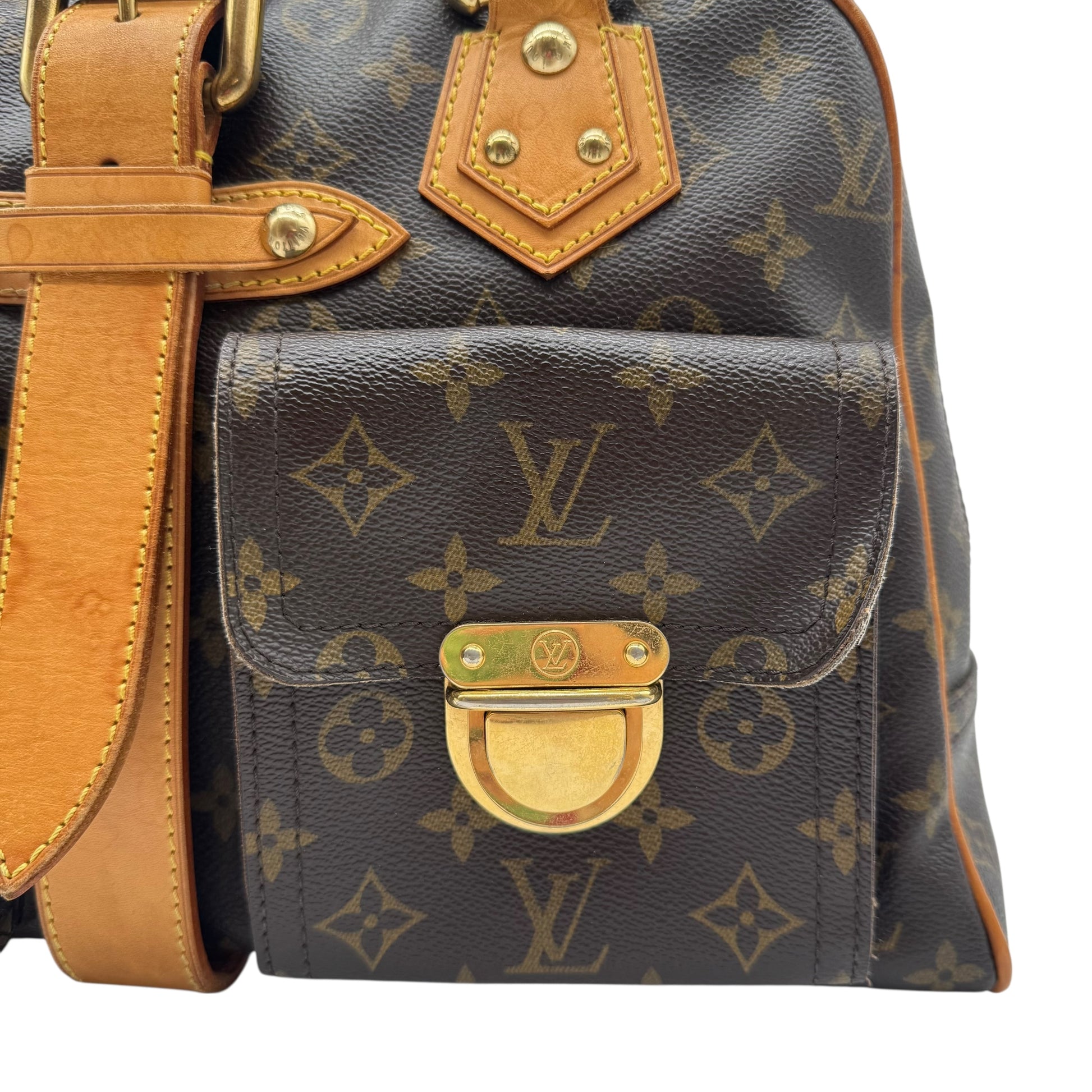 Louis Vuitton Classic Monogram Manhattan GM Bag - Outfit Repeater