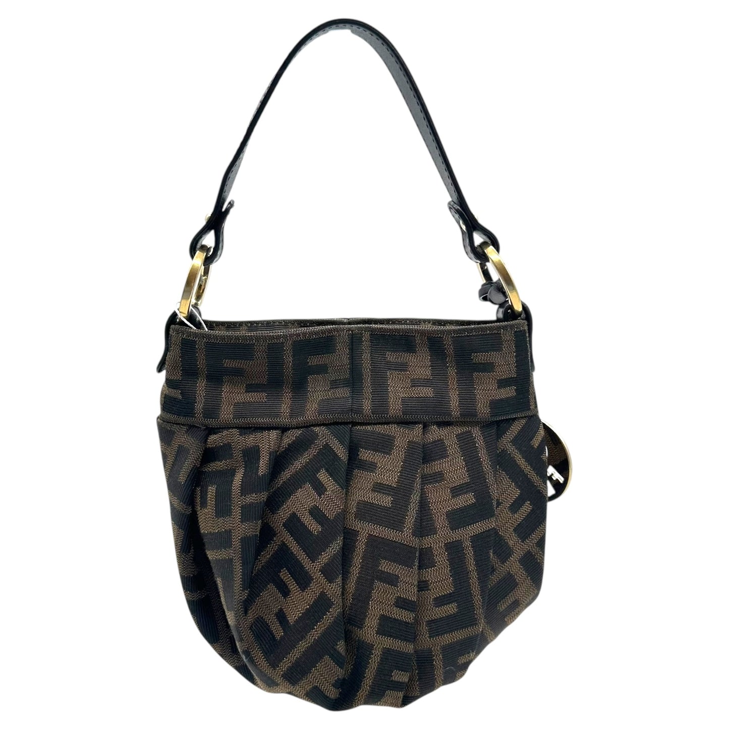 Fendi Brown Zucca Monogram Micro Chef Bag - Outfit Repeater