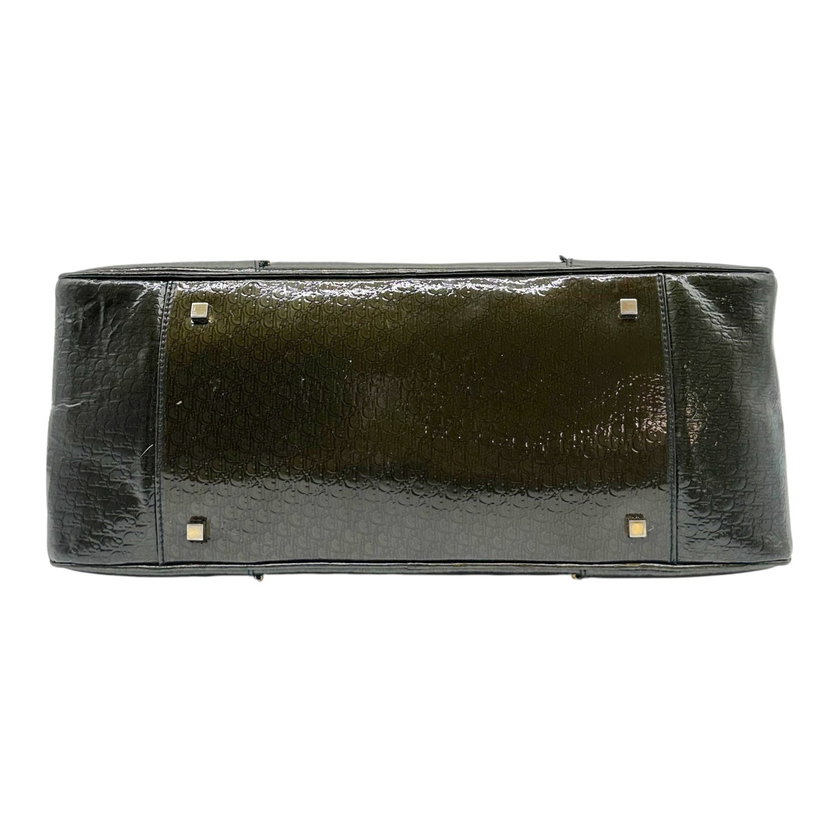 Christian Dior East-West Bowler Handbag Dark Khaki Green