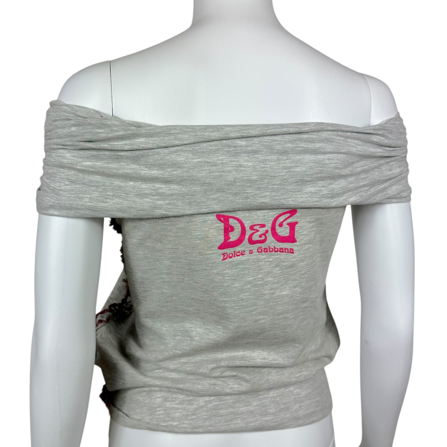 D&G Dolce & Gabbana Sunrise of Splendor Off Shoulder Top - Outfit Repeater