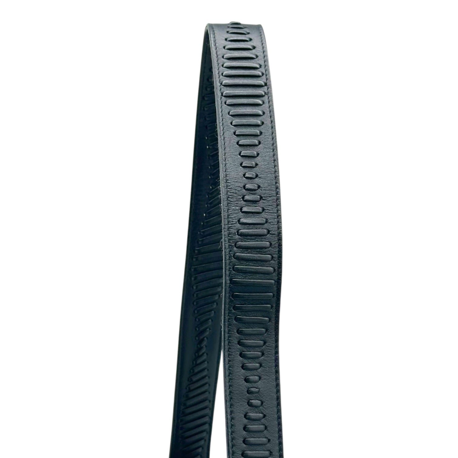 Alexander McQueen Black Fringe Whipstitch Shoulder Bag