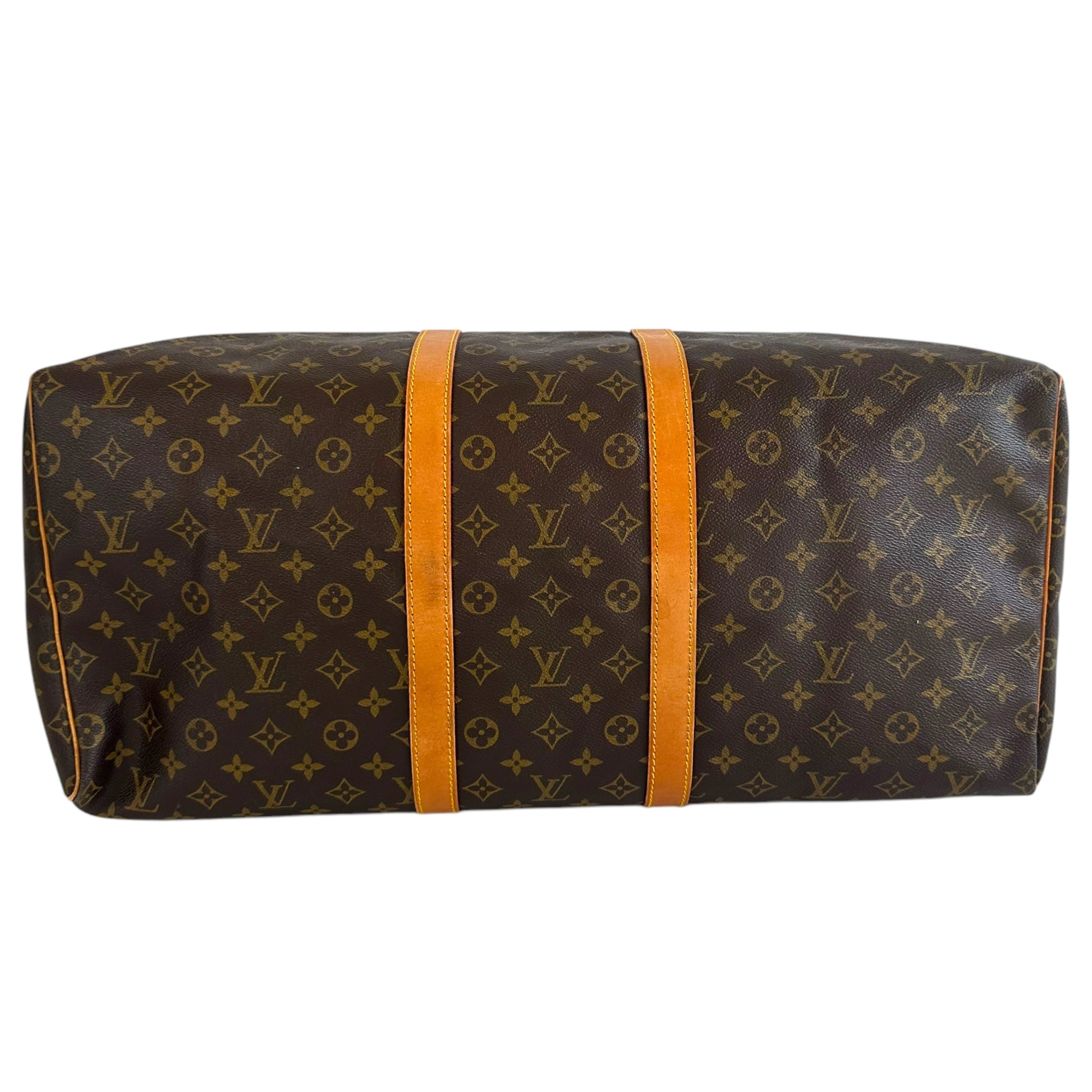 Louis Vuitton Monogram Canvas Keepall 55 Duffle Bag - Outfit Repeater