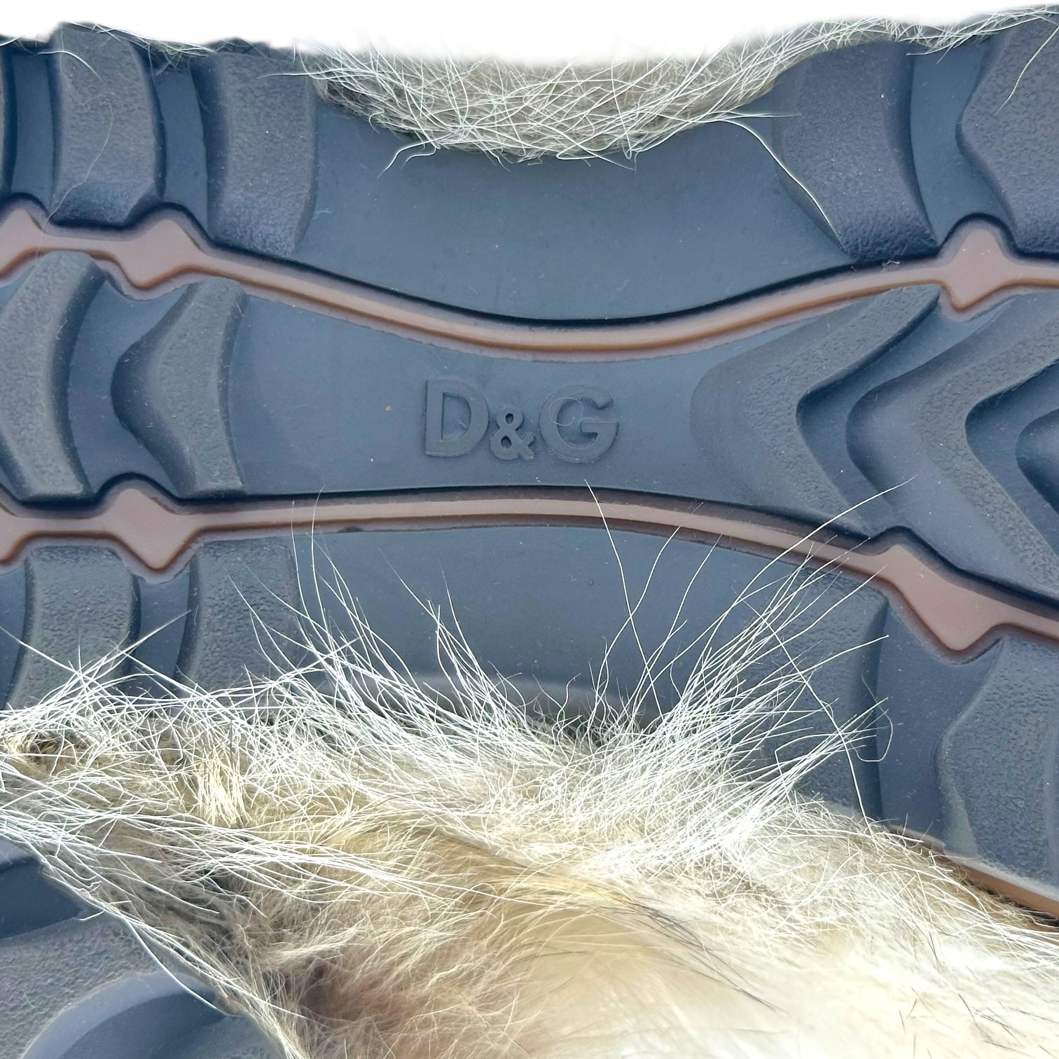 D&G Dolce & Gabbana Real Fur Boots - Outfit Repeater