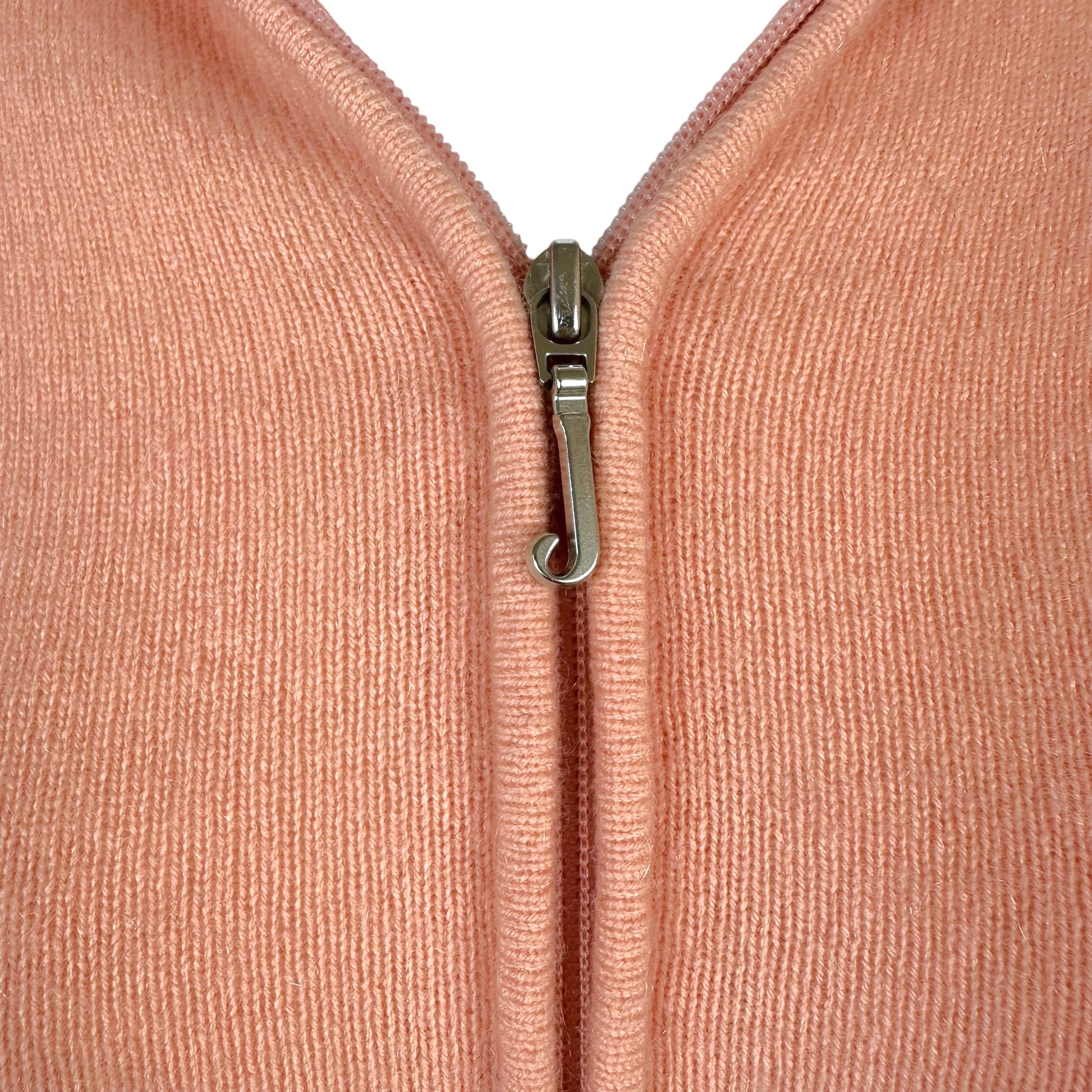 Juicy Couture Pink Cashmere Zip-Up Hoodie - Outfit Repeater