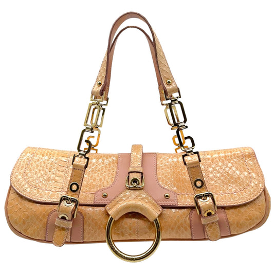 Dolce & Gabbana Light Pink Python East-West Bag