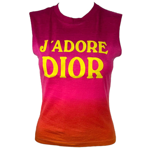 Christian Dior J'Adore Dior Ombre Gradient Tank Top - Outfit Repeater