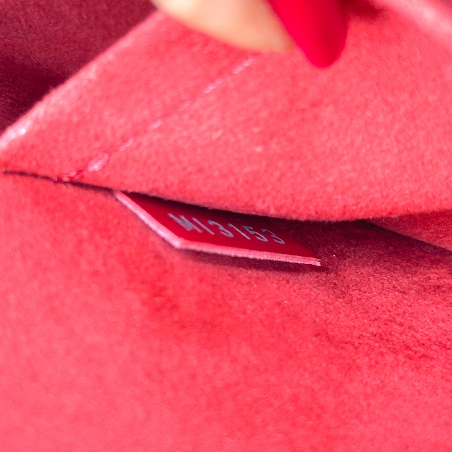 Louis Vuitton Red Epi Leather Alma BB Bag