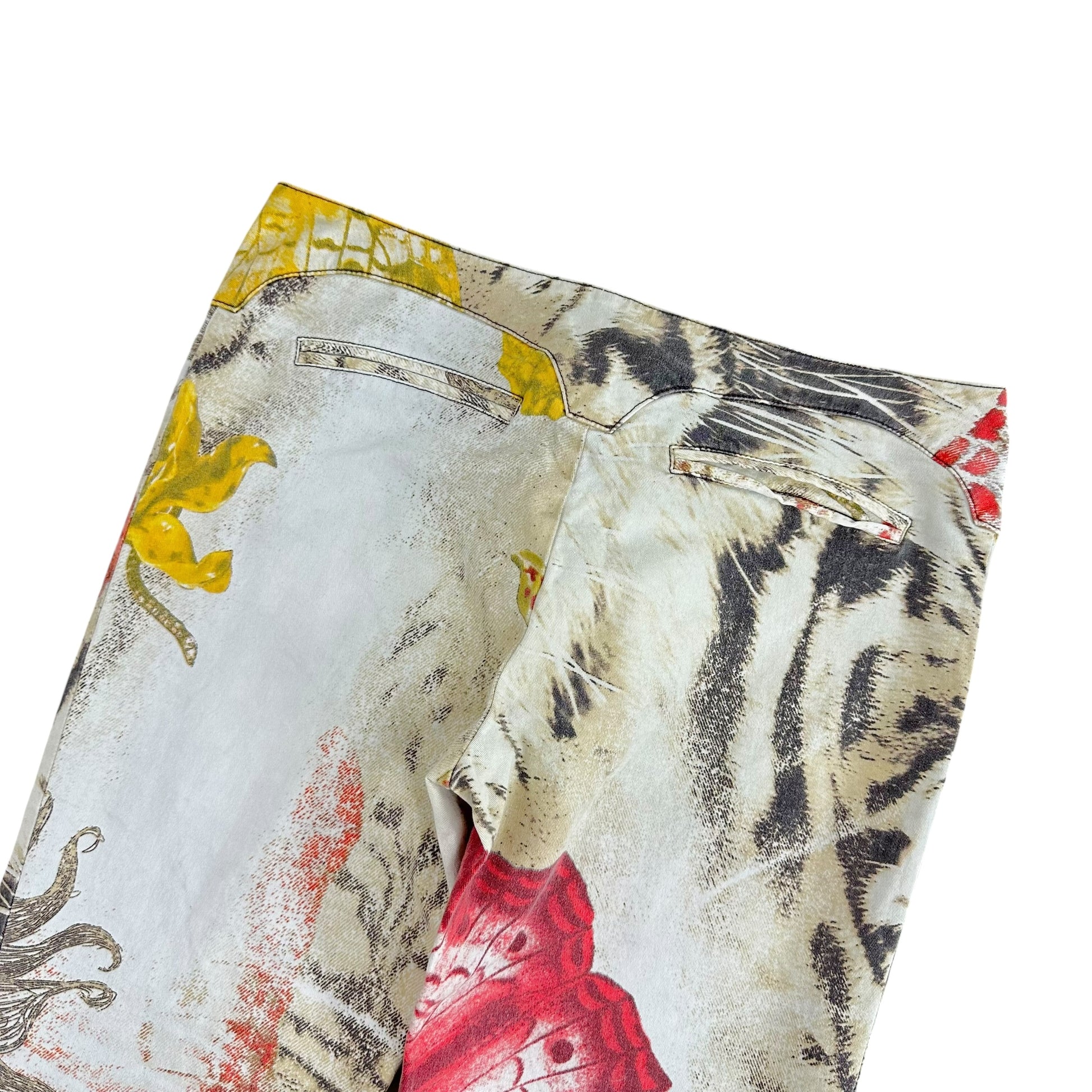 Just Cavalli Roberto Cavalli Butterfly Print Jeans - Outfit Repeater