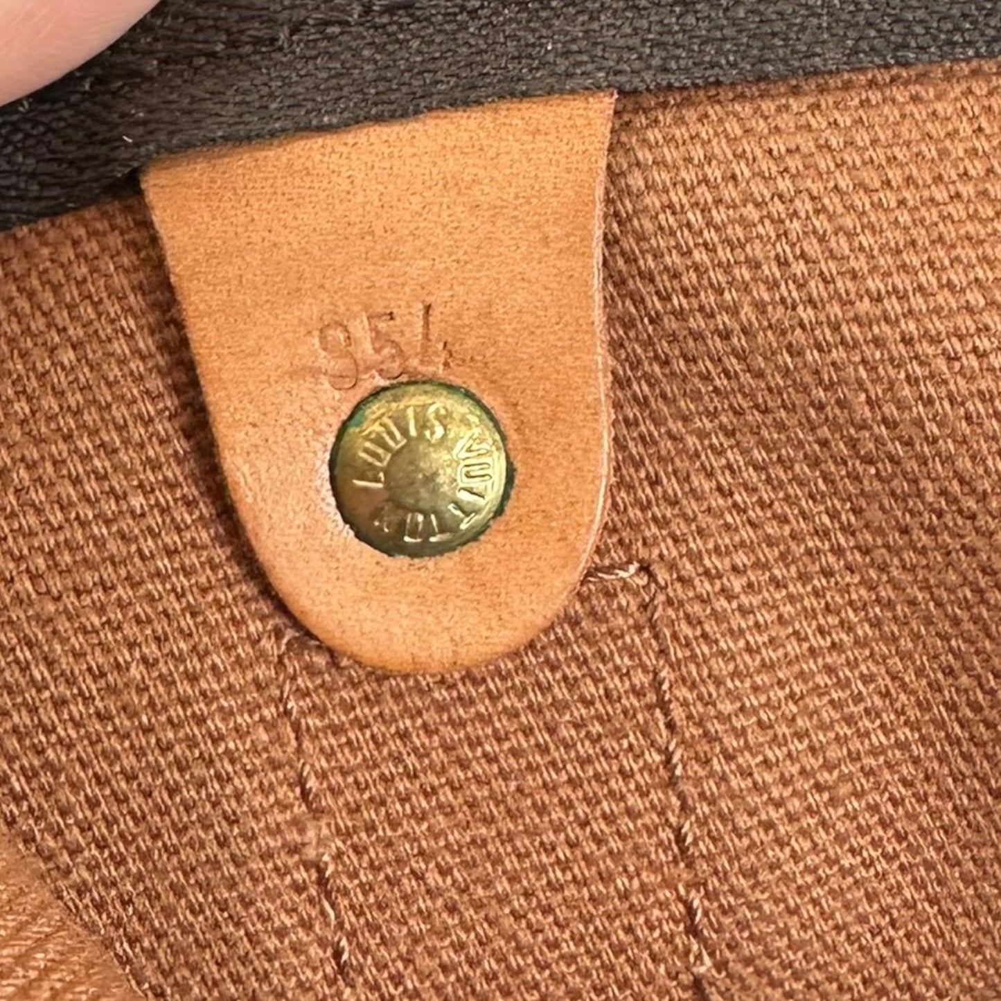Louis Vuitton Monogram Canvas Duffle Bag 55