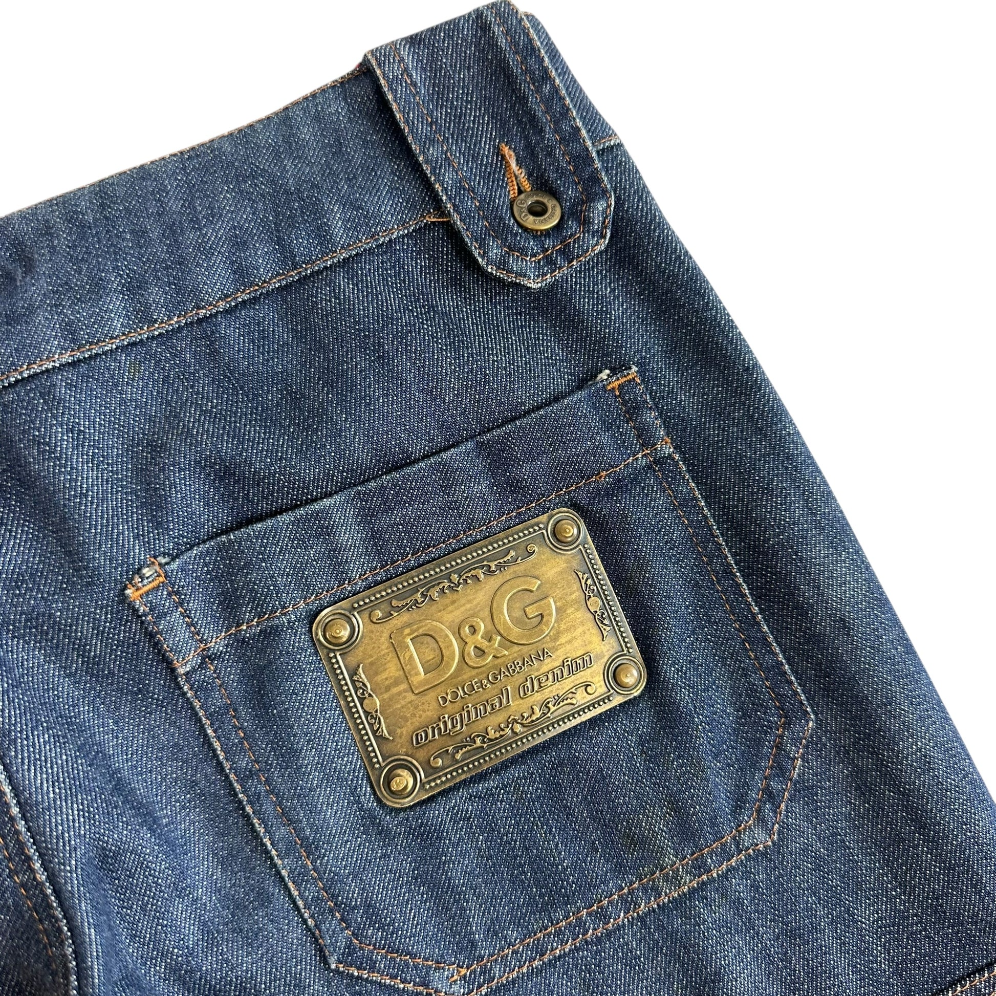 D&G Dolce & Gabbana F/W 2006 Low Rise Cargo Jeans - Outfit Repeater