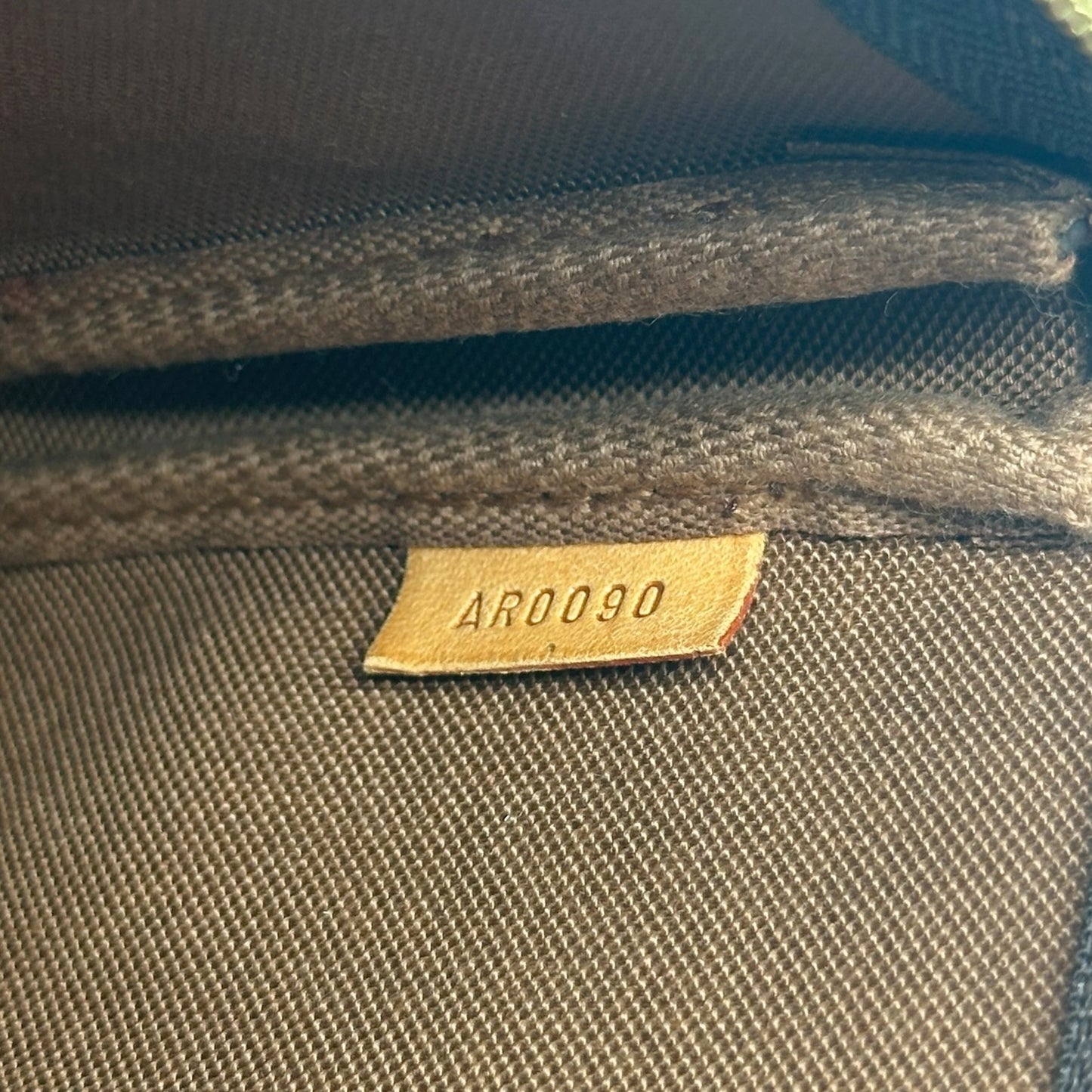 Louis Vuitton Brown Classic Monogram Pochette Bag