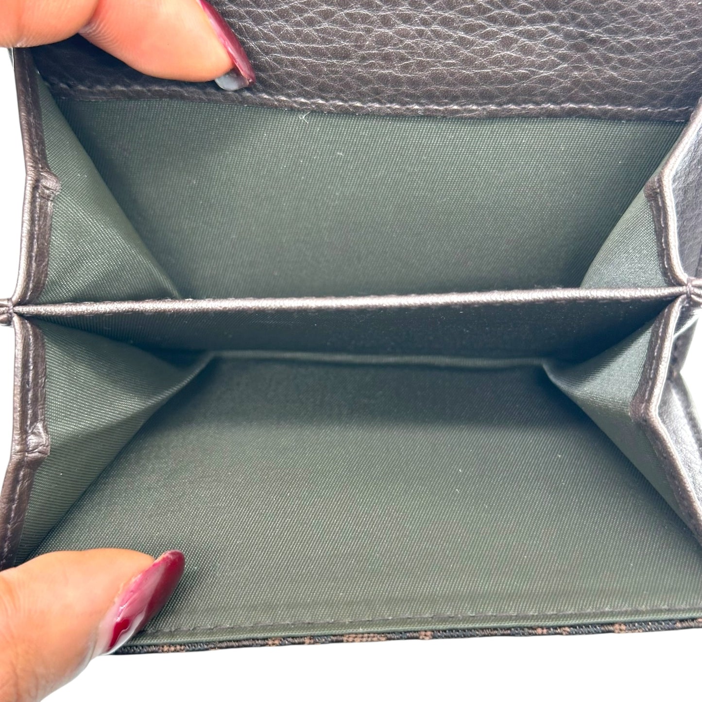 Christian Dior Black Monogram Trotter Bi-fold Wallet - Outfit Repeater