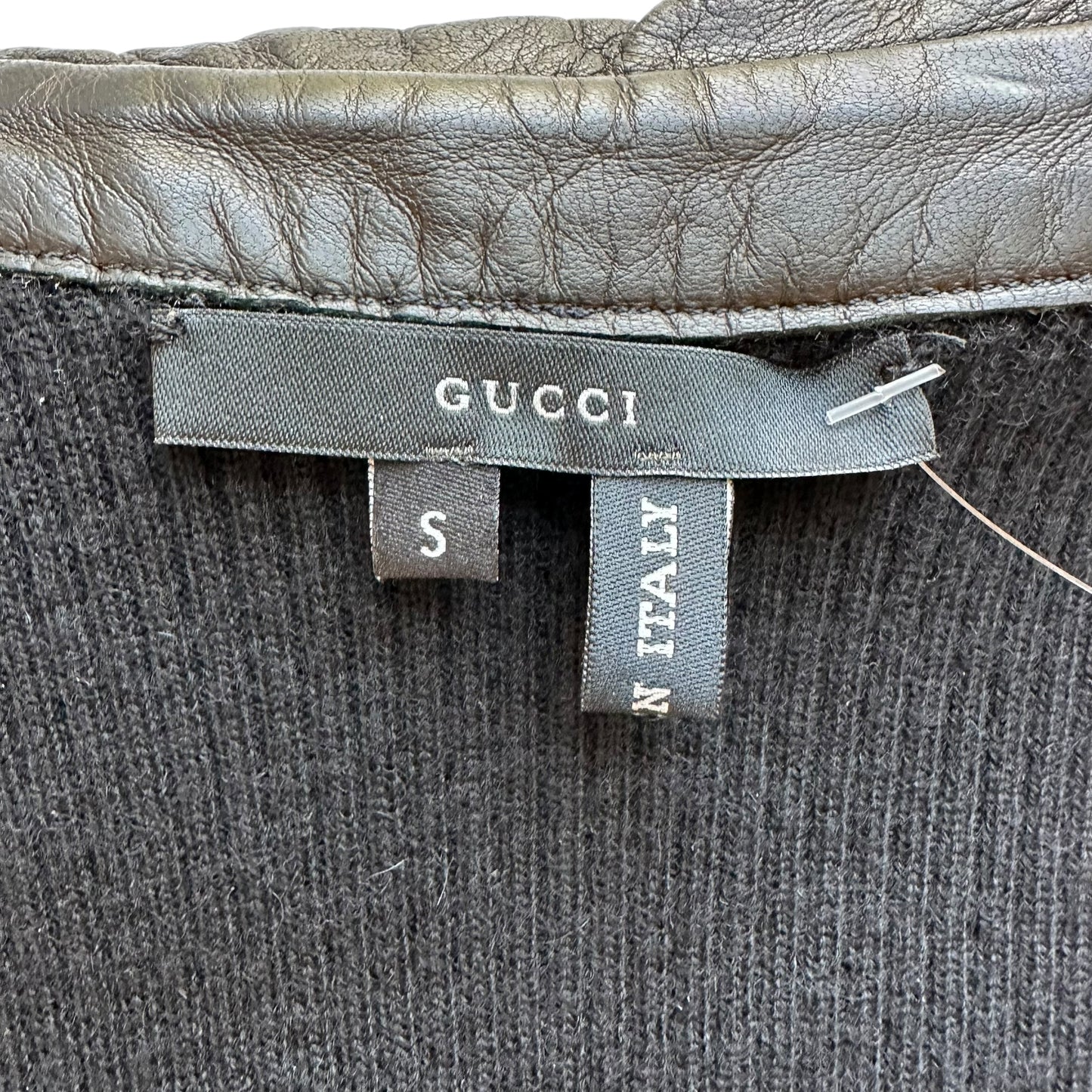 Gucci by Tom Ford Leather and Cashmere Jacket - Outfit Repeater