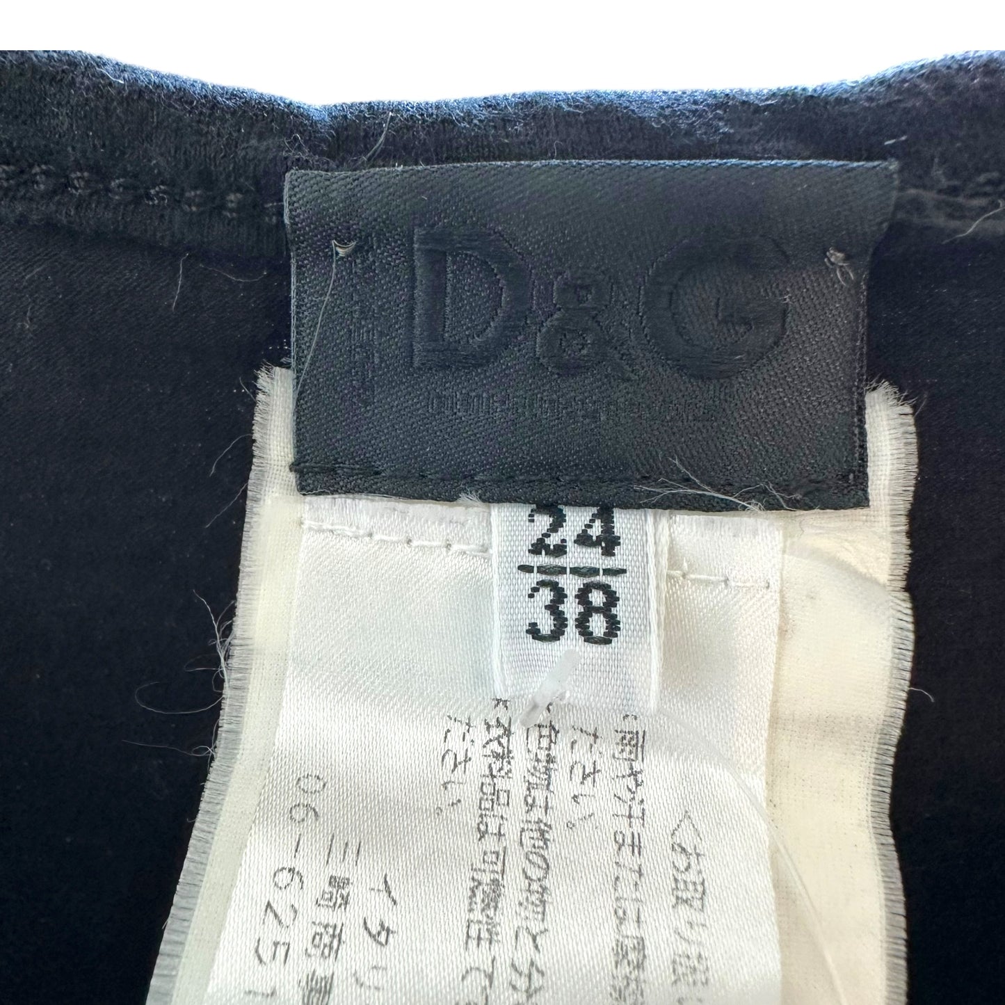 Dolce & Gabbana Black Red Leather Eagle Tank Top