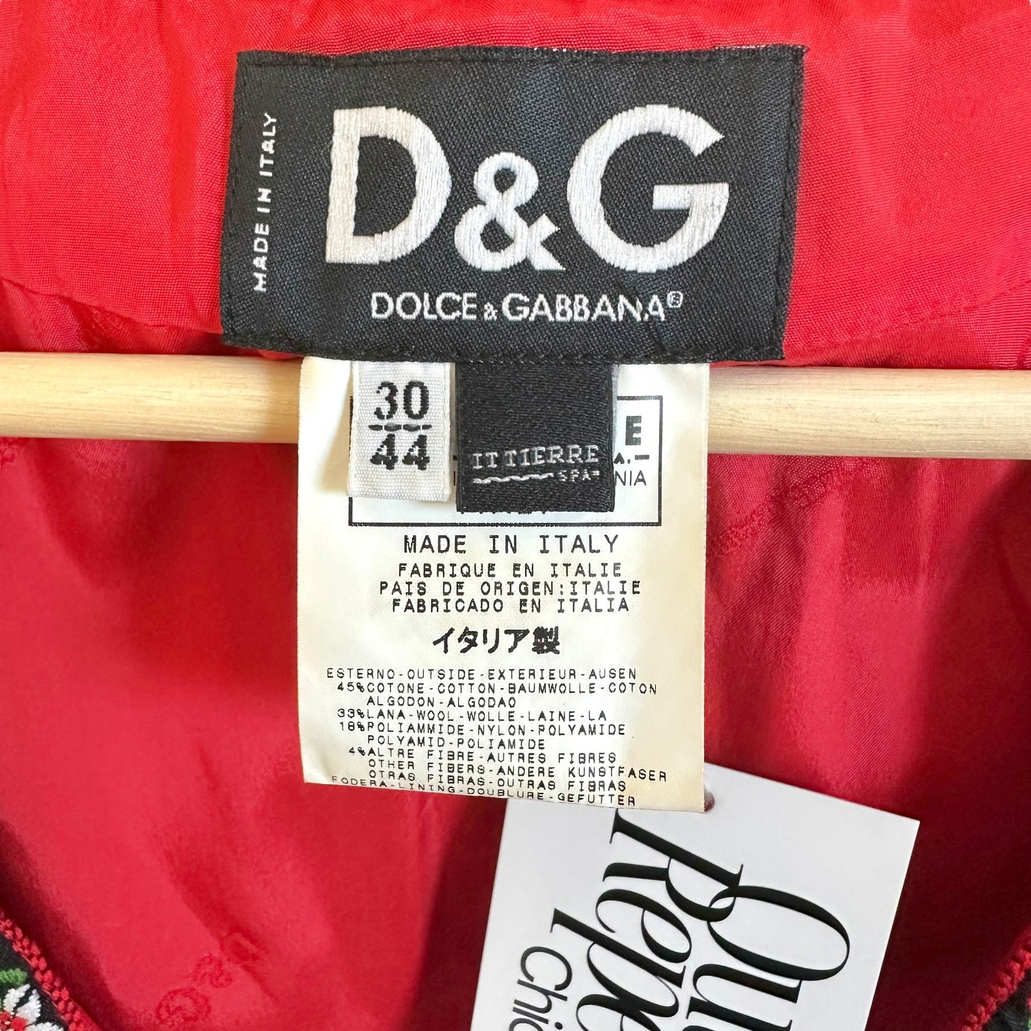D&G Dolce & Gabbana F/W 2002 Drindl Corset Top