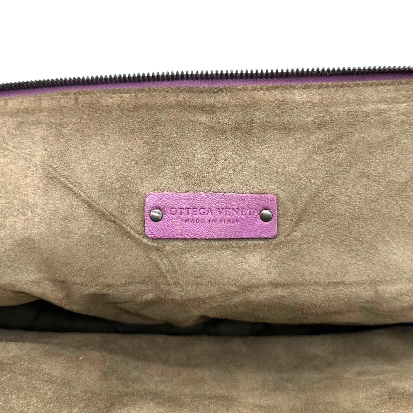 Bottega Veneta Purple Intrecciato Tote Bag - Outfit Repeater