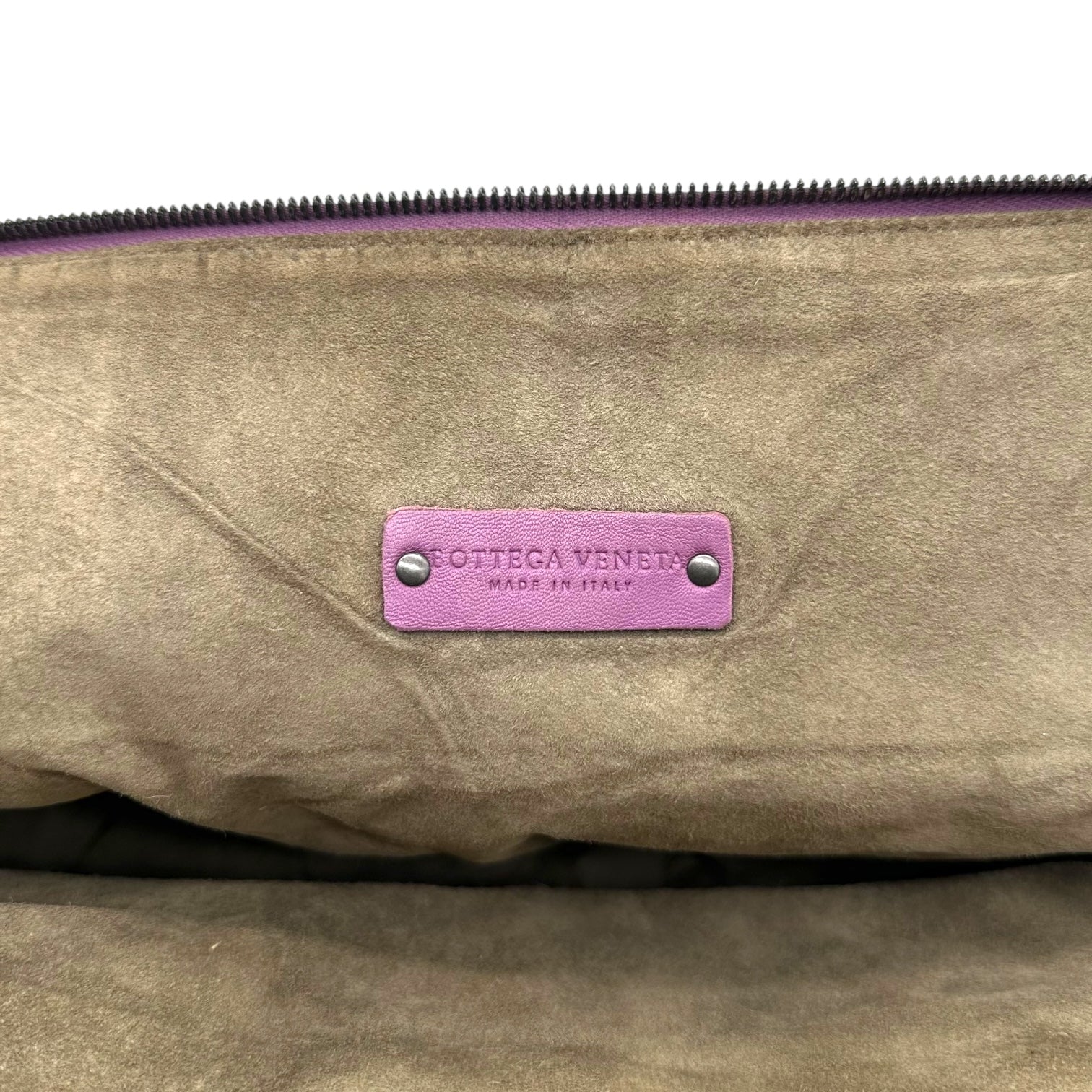 Bottega Veneta Purple Intrecciato Tote Bag - Outfit Repeater