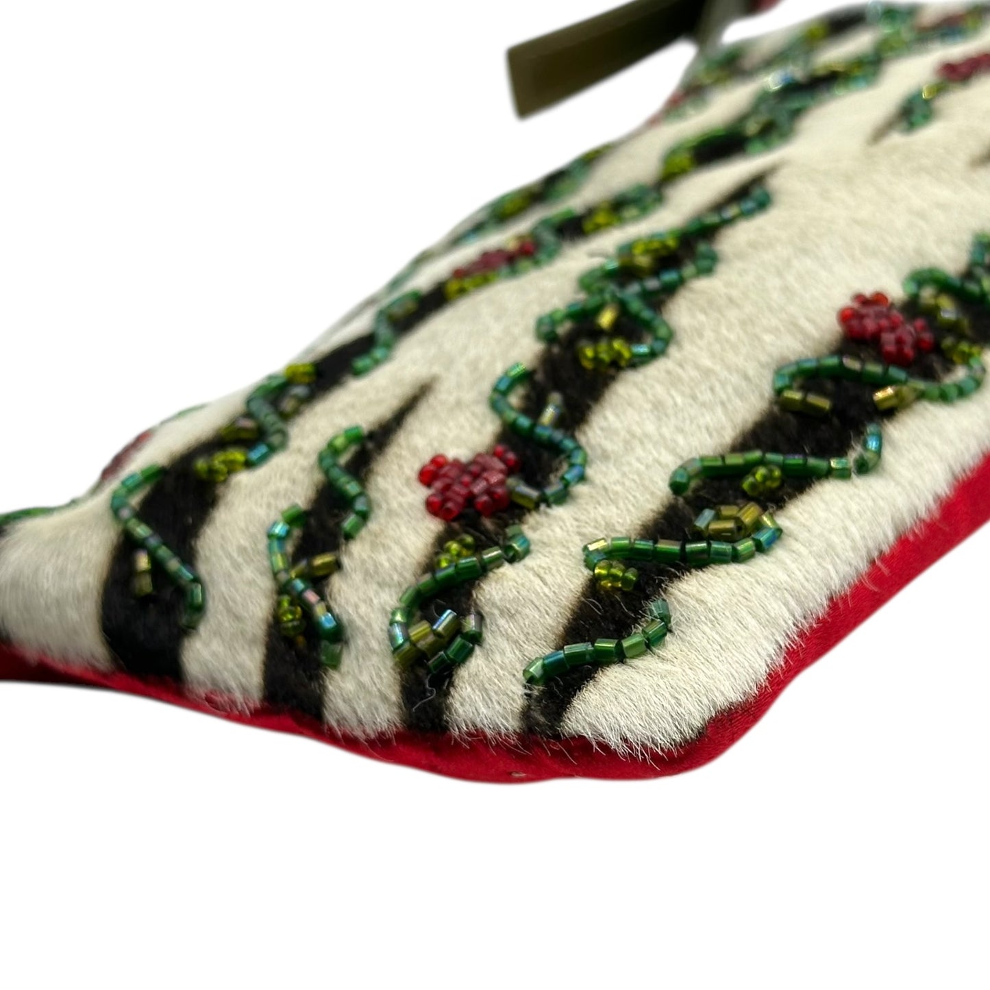 Valentino Garavani Beaded Leopard Print Waist Bag