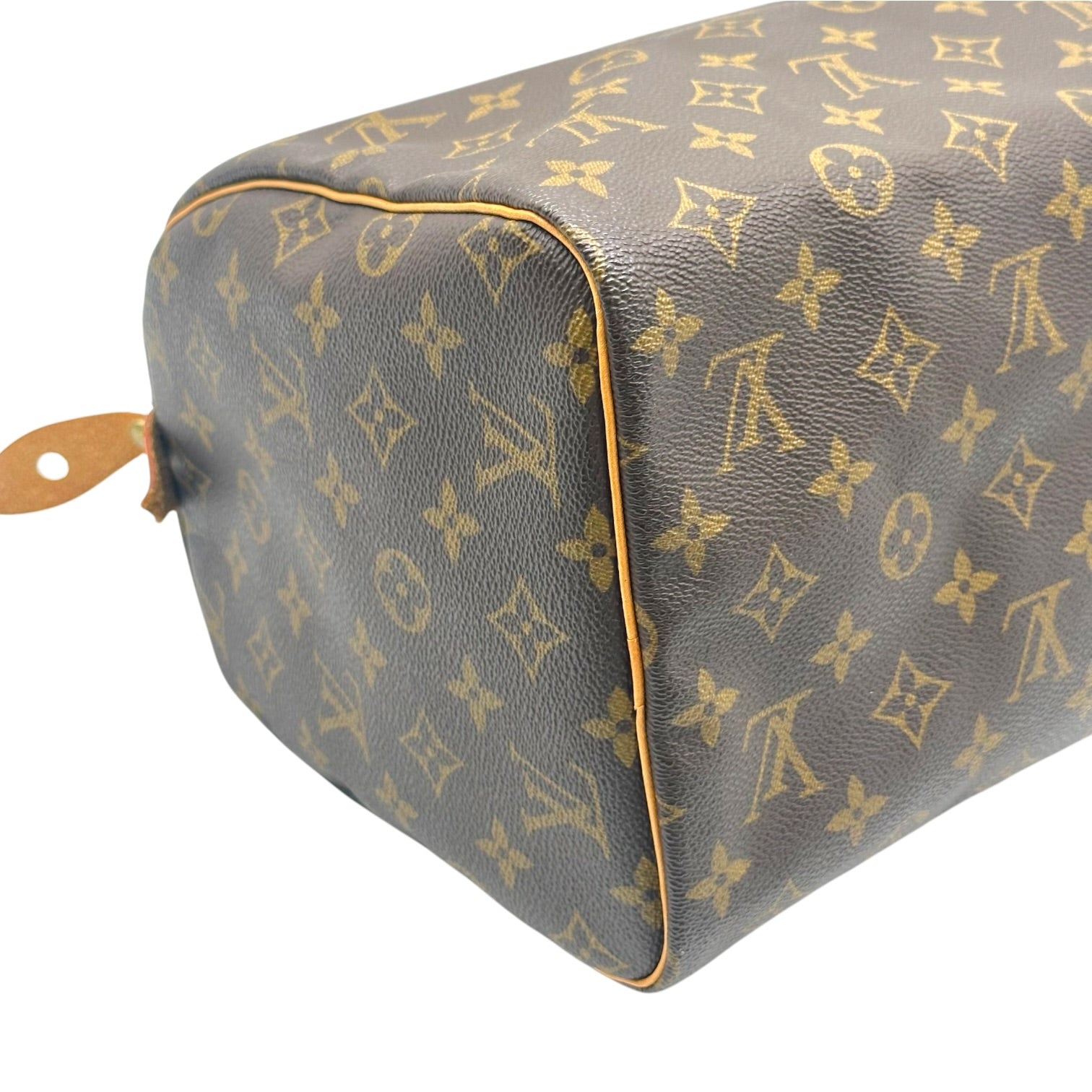 Louis Vuitton Speedy 35 Handbag Brown Monogram Canvas