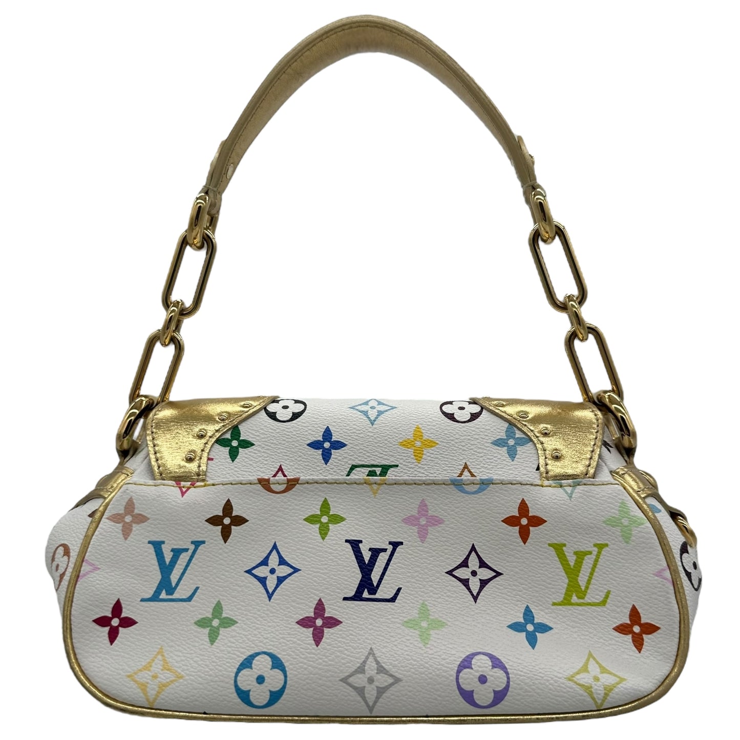 Louis Vuitton White Multicolor Monogram Marilyn Bag