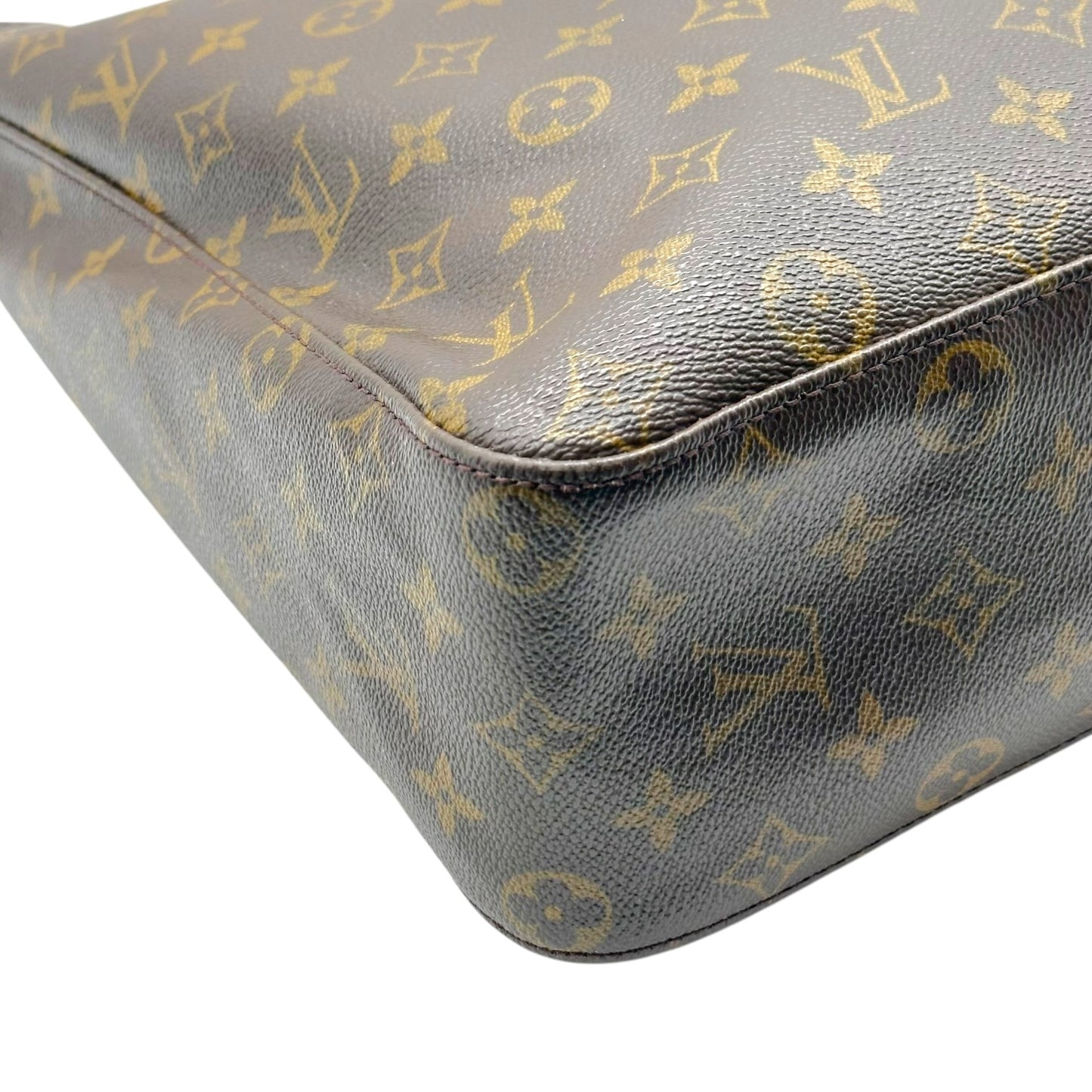 Louis Vuitton Classic Monogram Looping GM Hobo Shoulder Bag