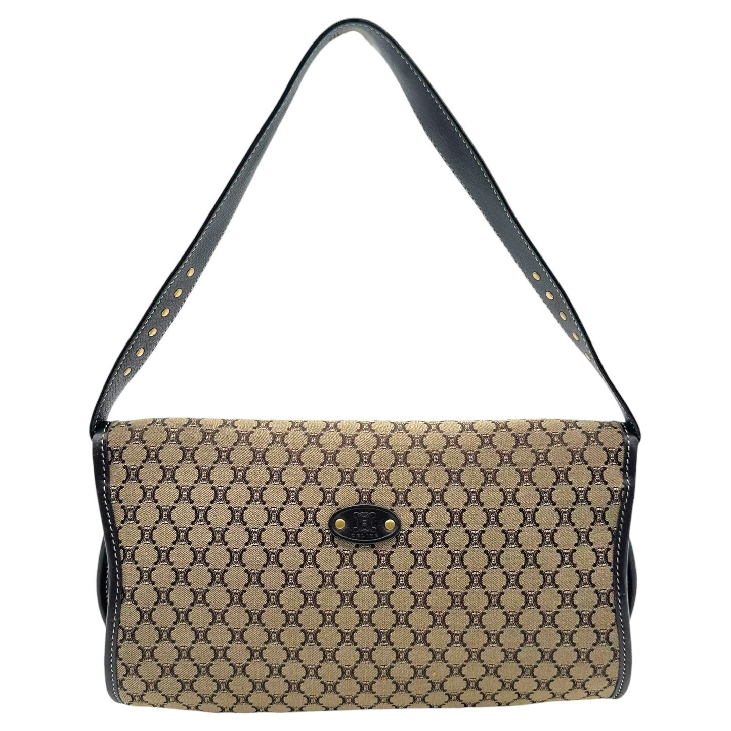 Celine Tan Triomphe Monogram Poulbot Bag