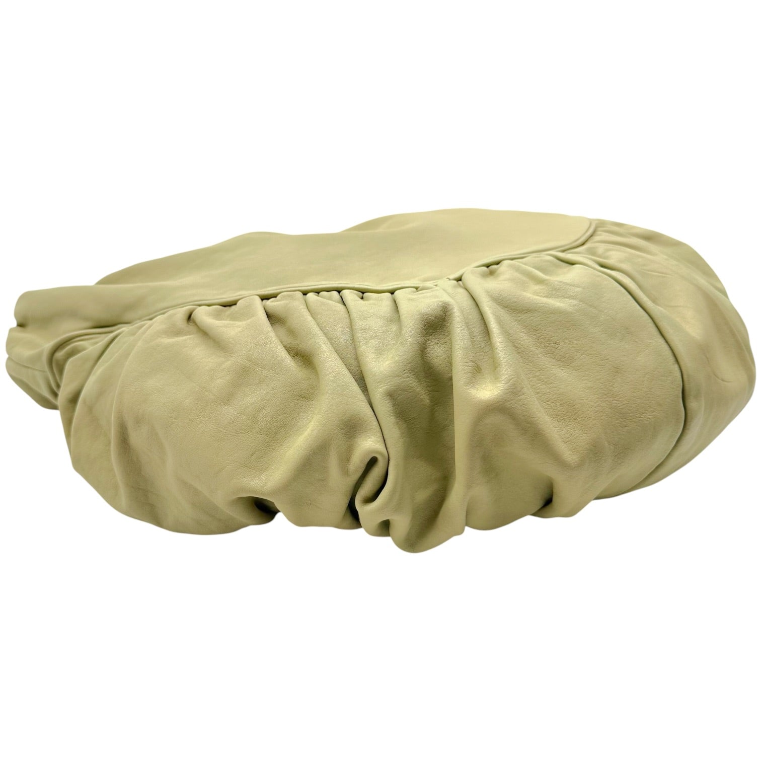 Christian Dior Ivory Leather Hobo Bag
