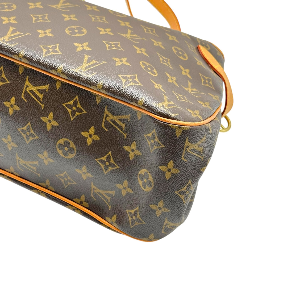 Louis Vuitton Brown Monogram Shoulder Tote Bag