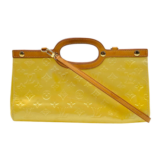 Louis Vuitton Yellow Vernis 2-Way Bag