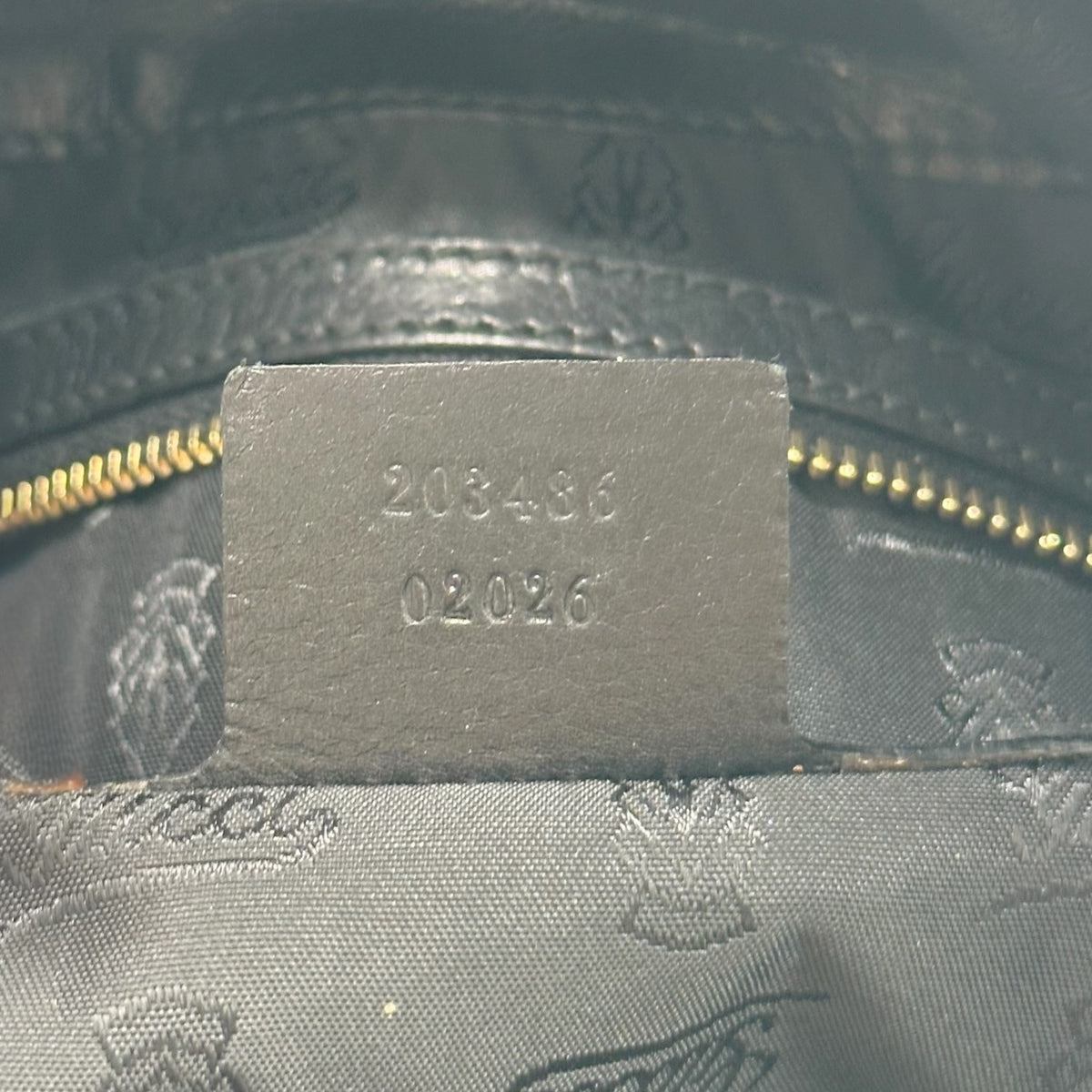 Gucci Black Leather Small Hysteria 2-Way Bag