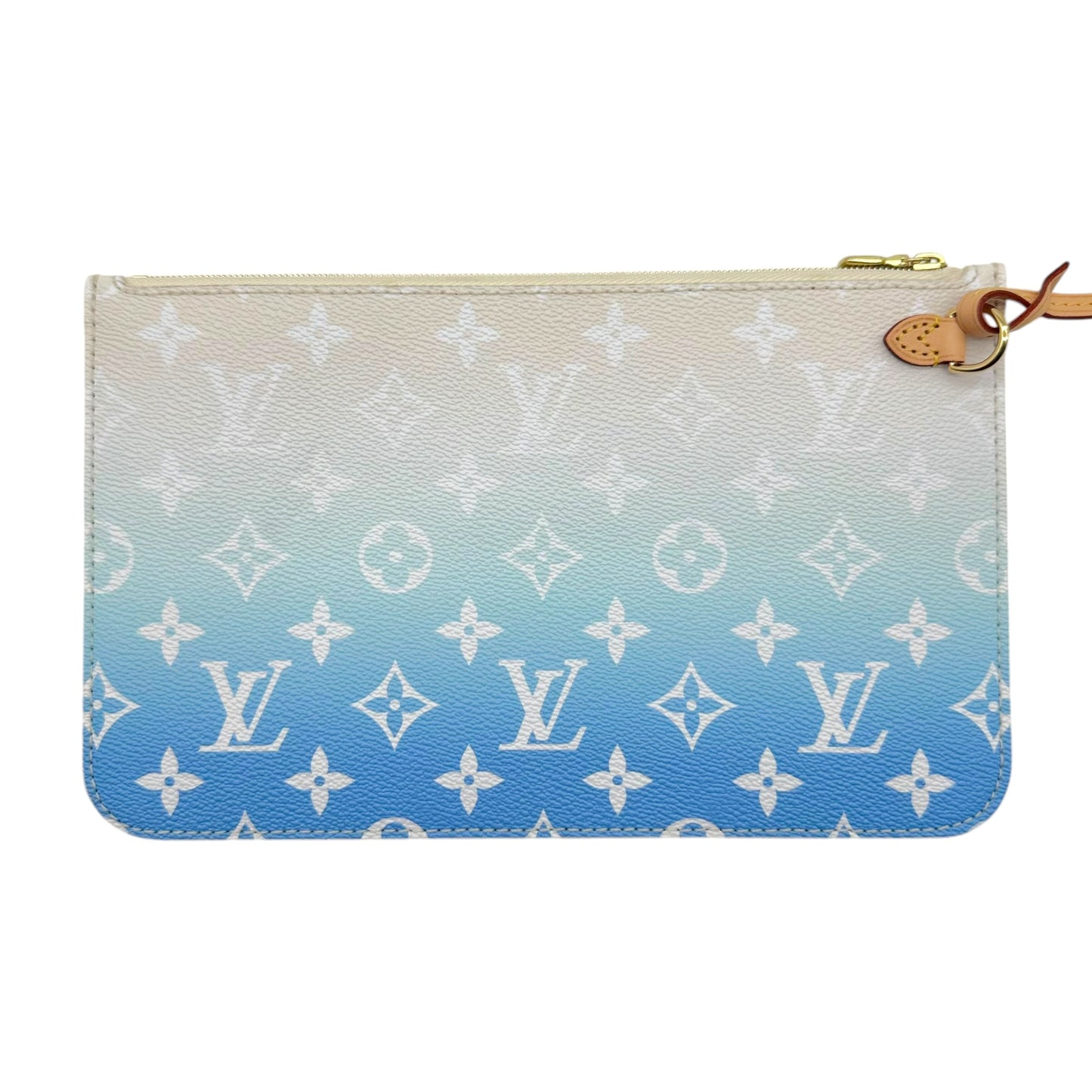 Louis Vuitton Blue Giant Monogram Ombre By the Pool Neverfull MM Tote