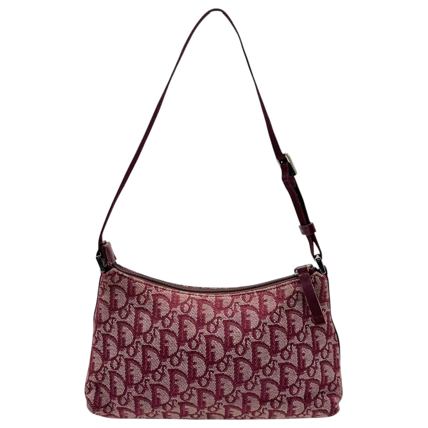 Christian Dior Red Trotter Monogram Shoulder Pochette Bag - Outfit Repeater