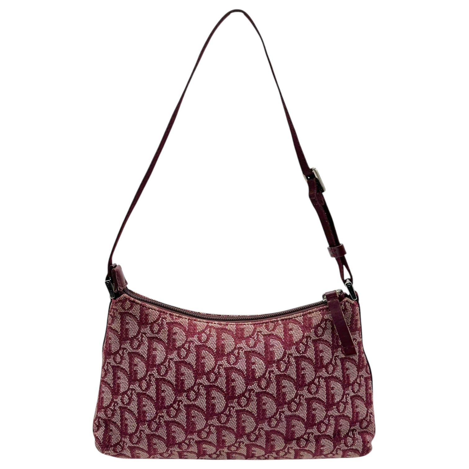 Christian Dior Red Trotter Monogram Shoulder Pochette Bag - Outfit Repeater