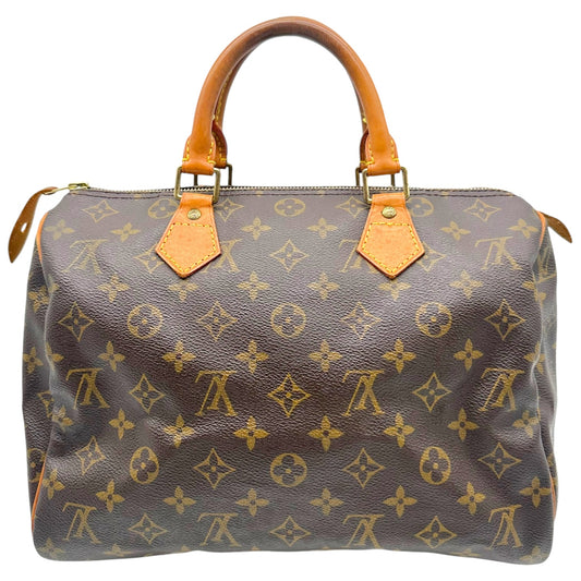 Louis Vuitton Classic Monogram Speedy 30 Handbag