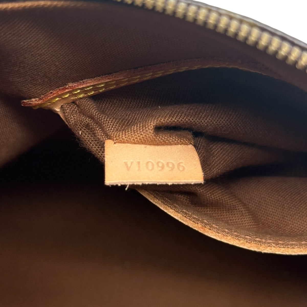 Louis Vuitton Brown Monogram Alma Bag