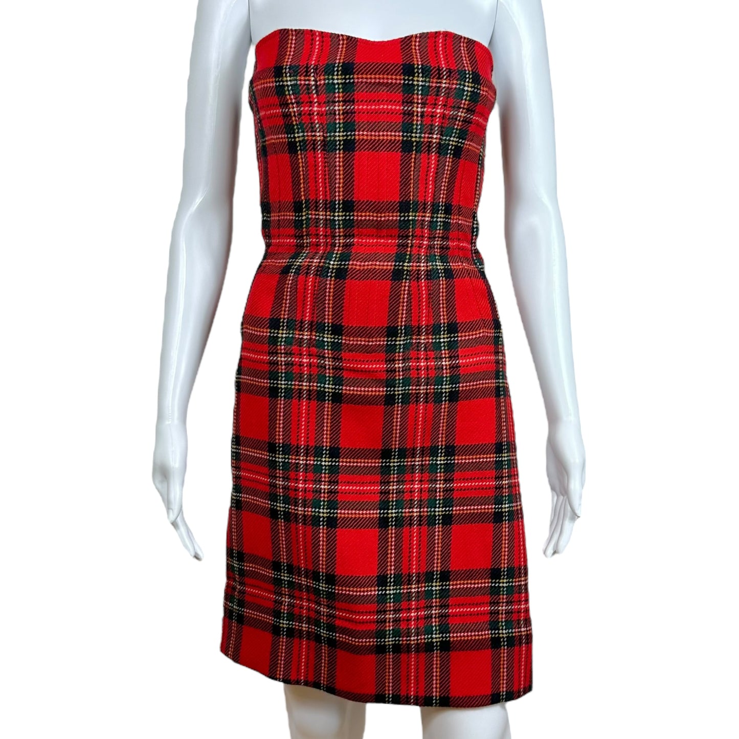 D&G Dolce & Gabbana Tartan F/W 2006 Mini Dress