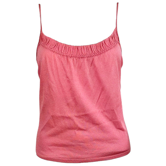 Gucci Pink Silk Knit Cami Top