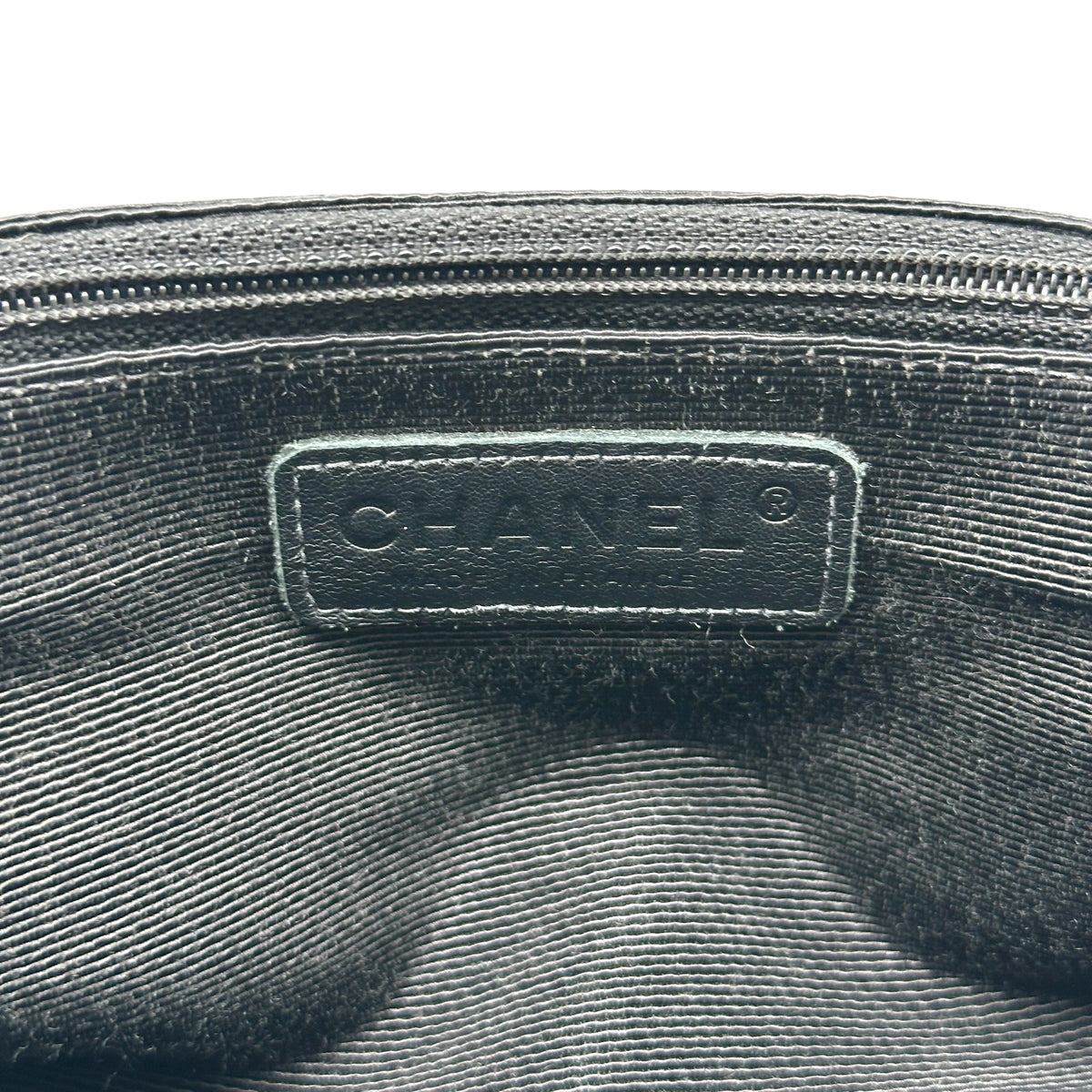 Chanel Black Cable Knit Small Flap Shoulder Bag