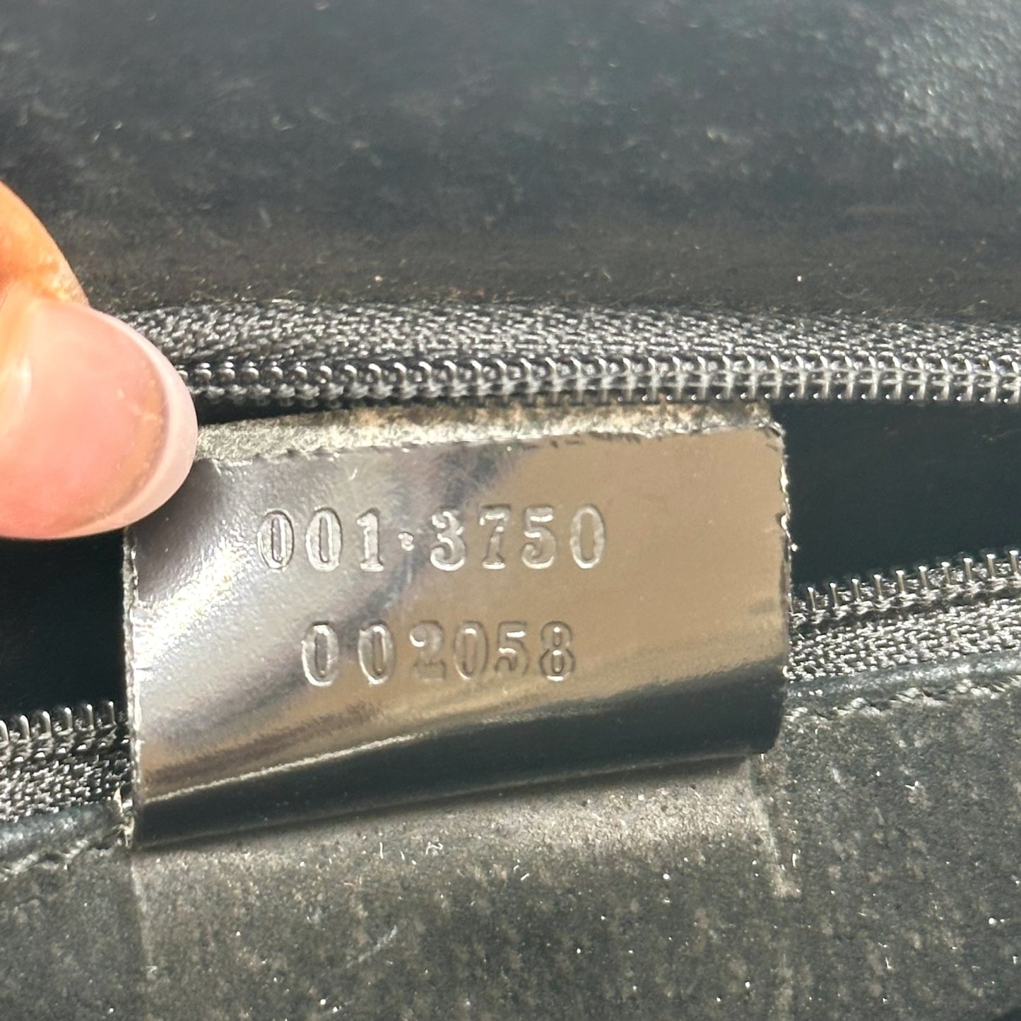 Gucci by Tom Ford Black Monogram Ring Bucket Bag