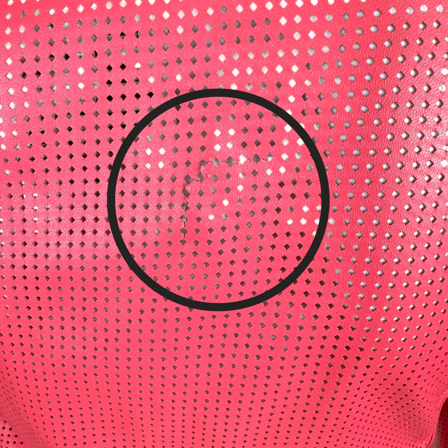 Celine Pink Perforated Leather Jacket (AS IS)