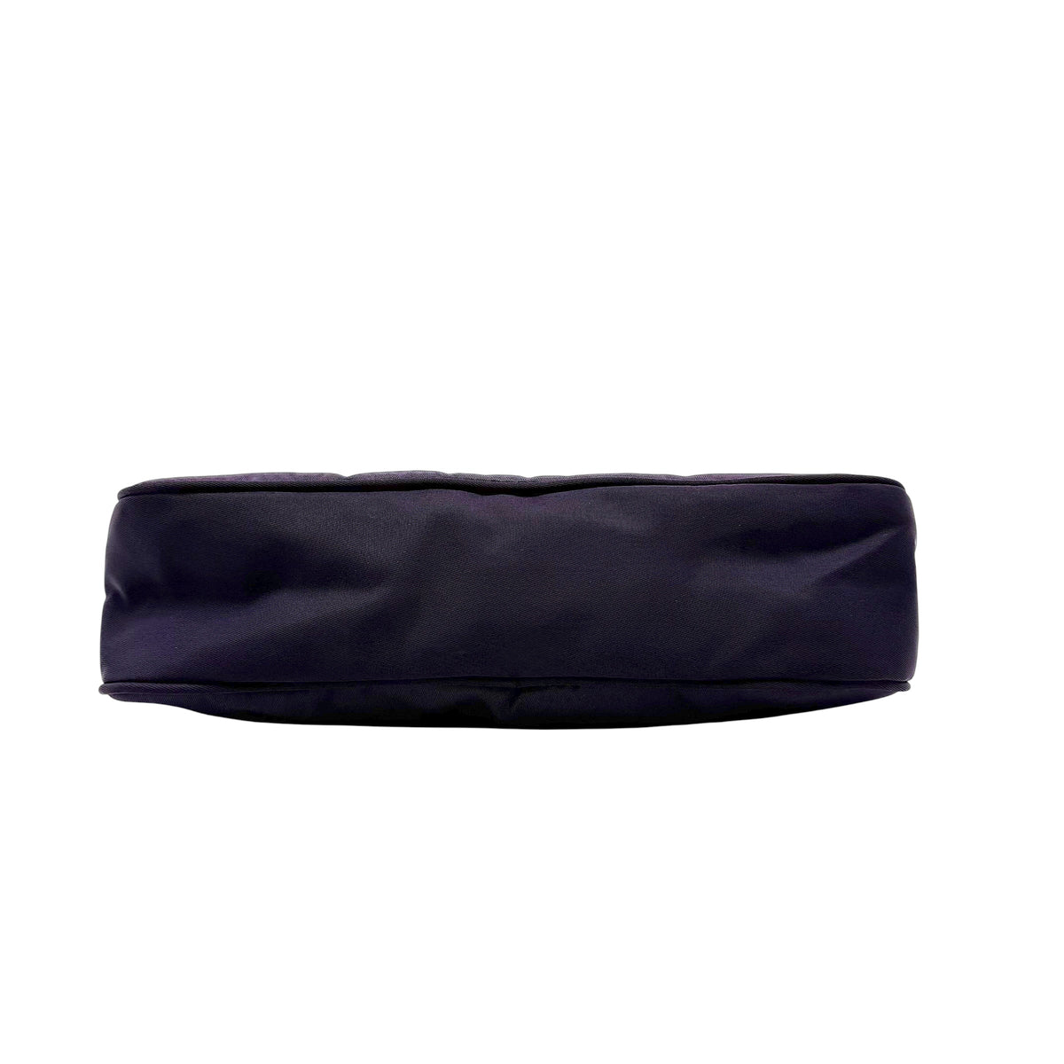 Prada Dark Purple Nylon Pochette Bag